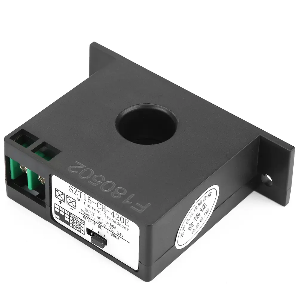 AC Current Sensor Converter Current SZT15-CH-420E Current Transducer Transmitter Transformer Sensor AC Current Converter 0-50A