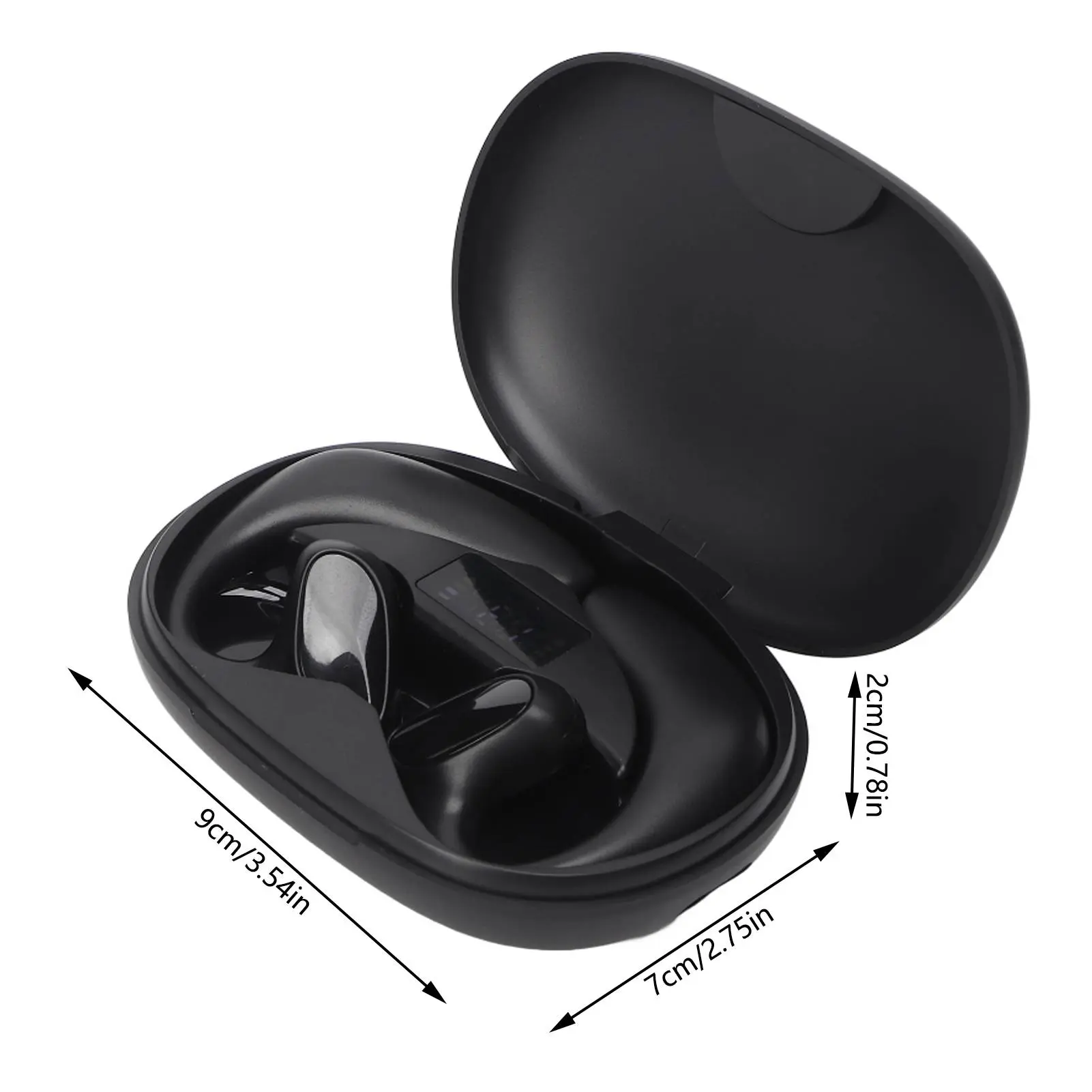 Language Translator Earphones M8 Language Translator Earbuds Ergonomic Design 144 Languages Smart for Travel for Communication