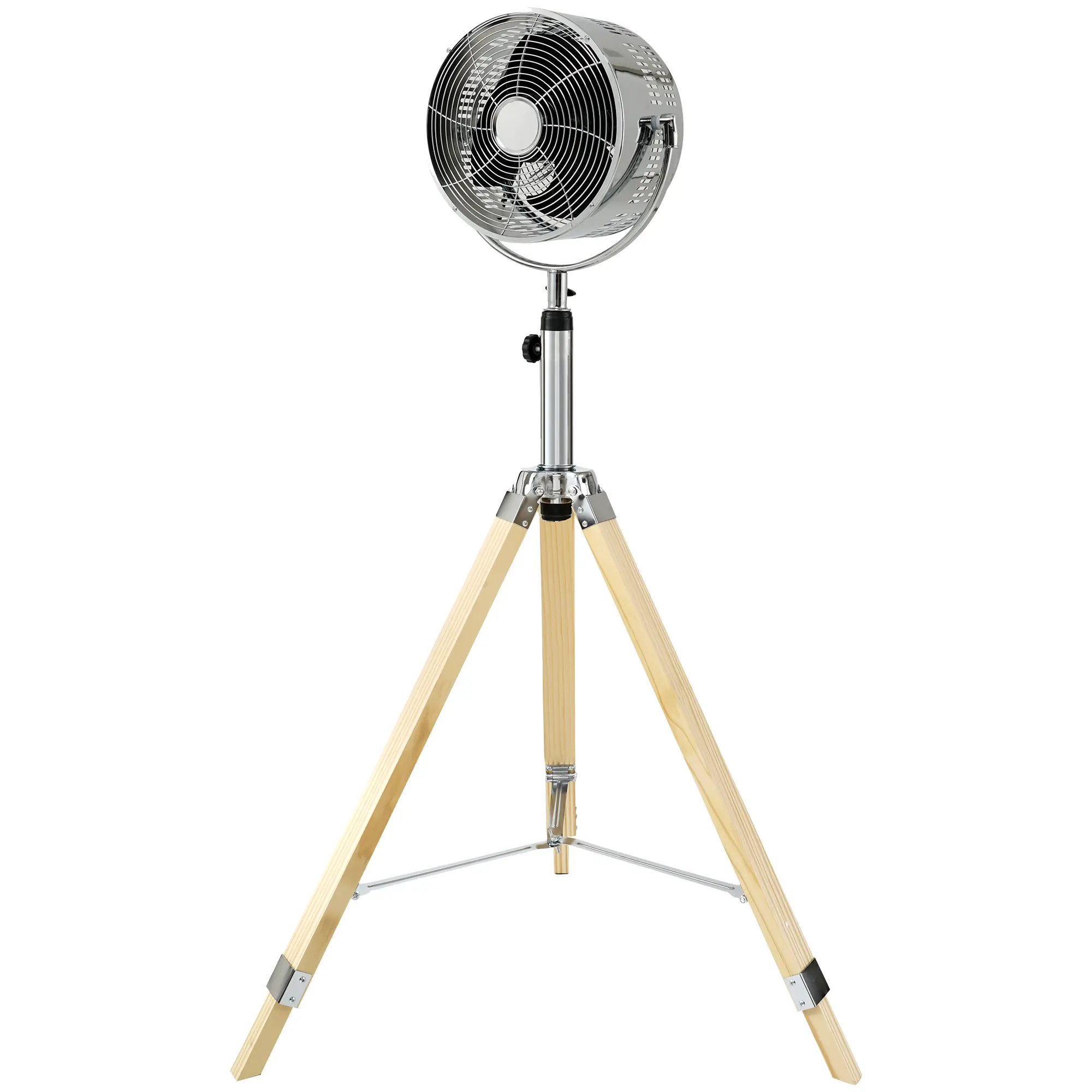 Simple Deluxe Tripod Pedestal Fan, 3 Speed Adjustment, Multiple Wide Angle Standing Fan, Suitable for Bedroom, Living Room and O
