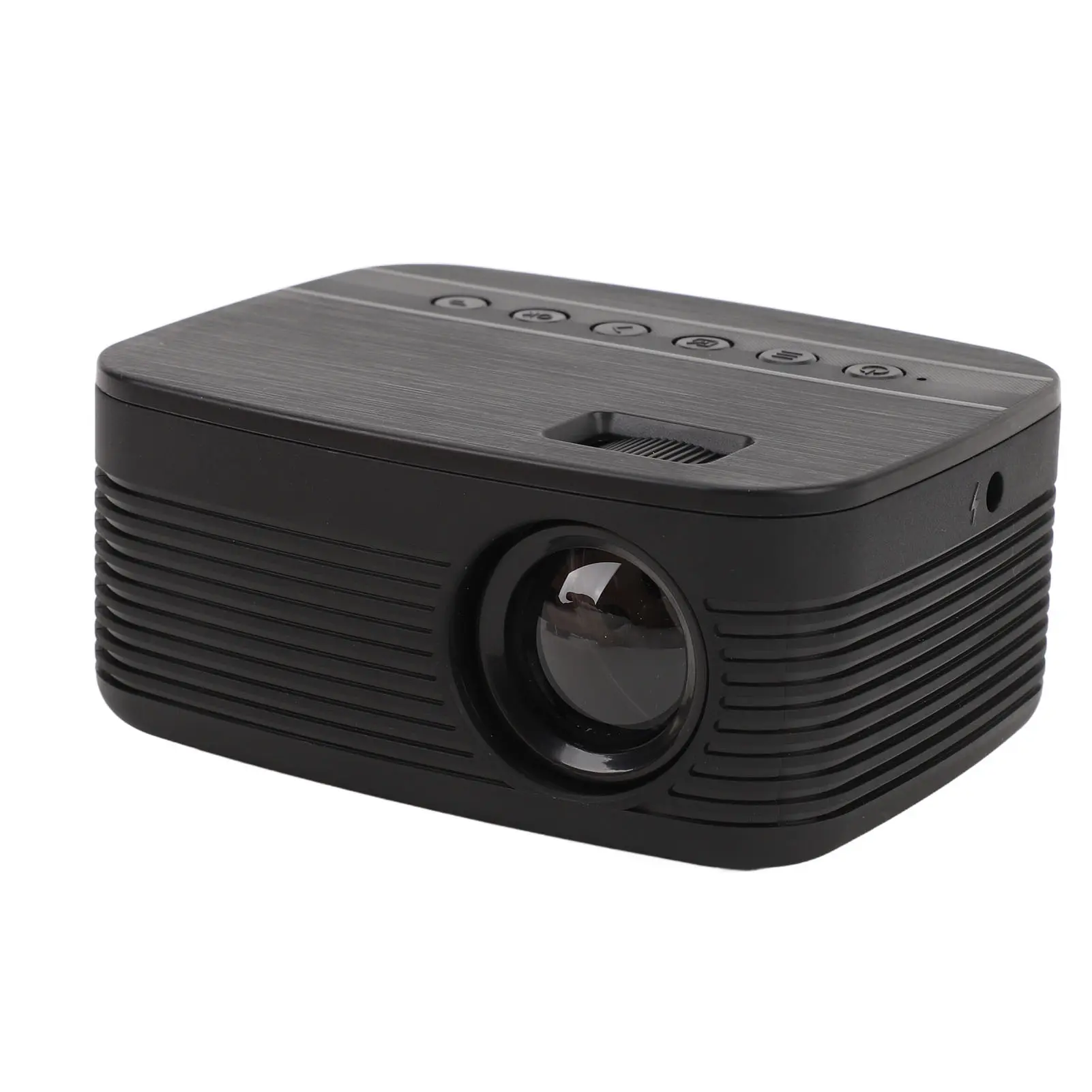 Movie Projector  Fan Cooling System 1080P HD 4 Channel LED Light Wireless Fidelity Projector with Remote Control for Indoor