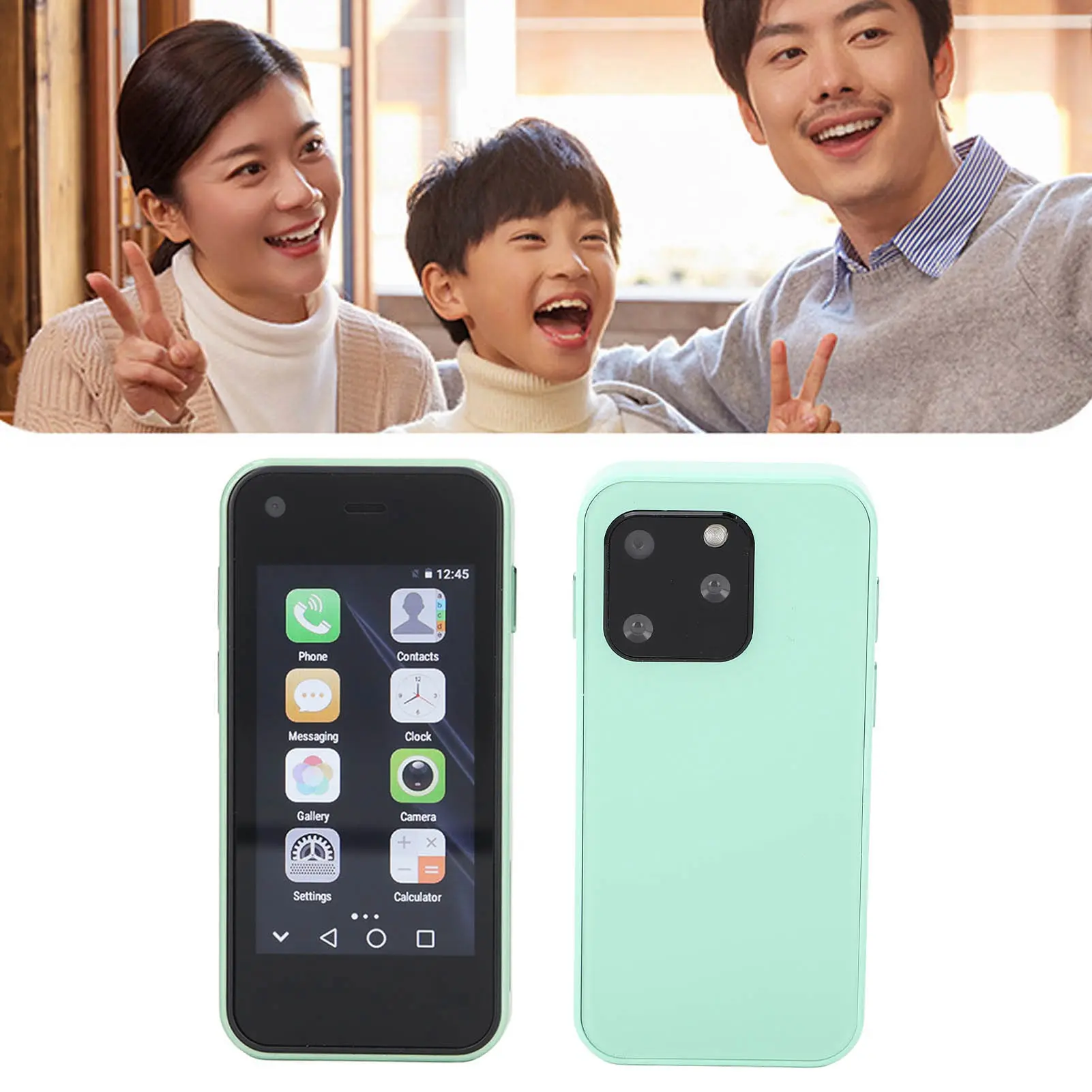 SIM  Smartphone  Smartphone 3G 2.5in WiFi GPS 2GB  16GB ROM 5MP Quad   SIM for Android Cell Phone SOYES