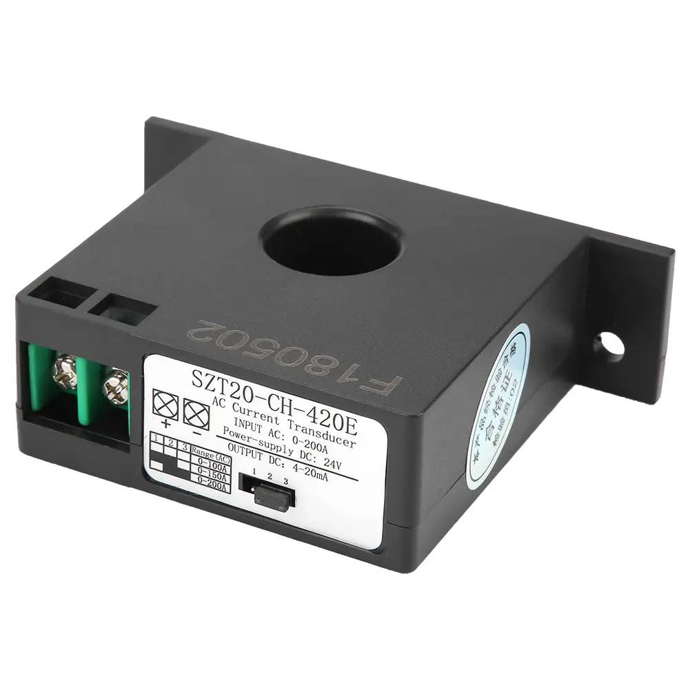 SZT20-CH-420E Current Transducer Transmitter Transformer Sensor AC Current Converter 0-200A