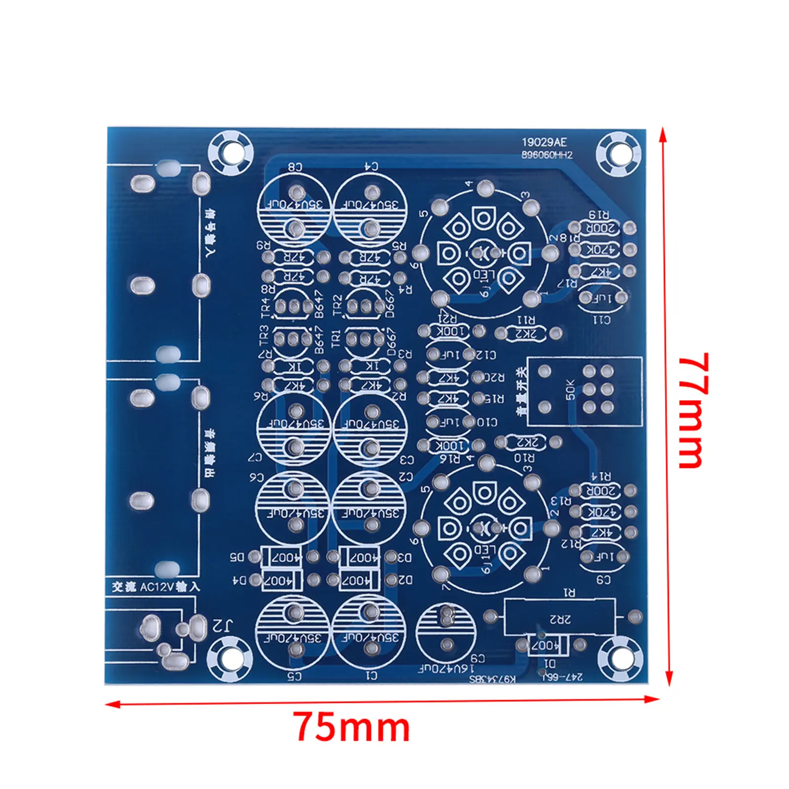 Valve Preamp 6J1 Vacuum Electron Tube Valve Preamp Amplifier Board Headphone Amp Parts Musical Fidelity Kit Valve Preamplifier