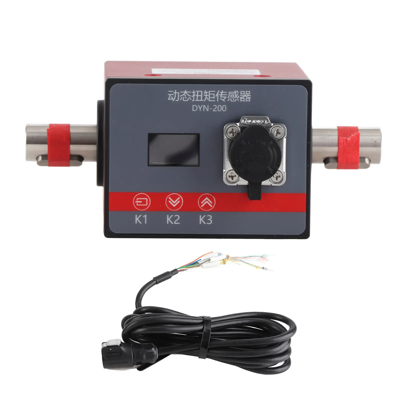 Dynamic Torsion Sensor DYN‑200 100N.M Dynamic Torsion Sensor Motor Speed Power Tester Measurement Detector Power Torsion Meter