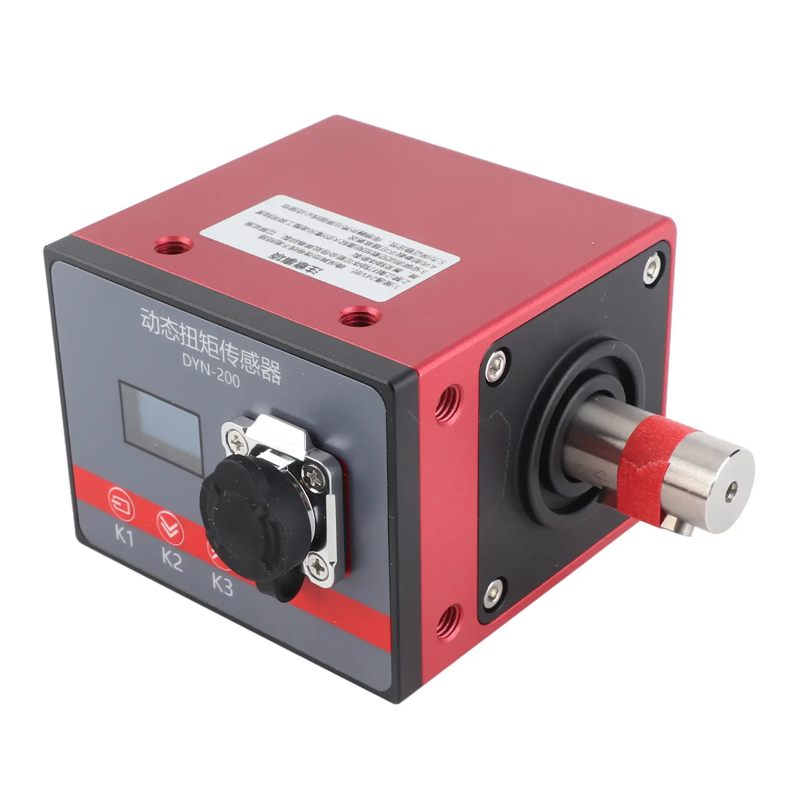 Dynamic Torsion Sensor DYN‑200 100N.M Dynamic Torsion Sensor Motor Speed Power Tester Measurement Detector Power Torsion Meter