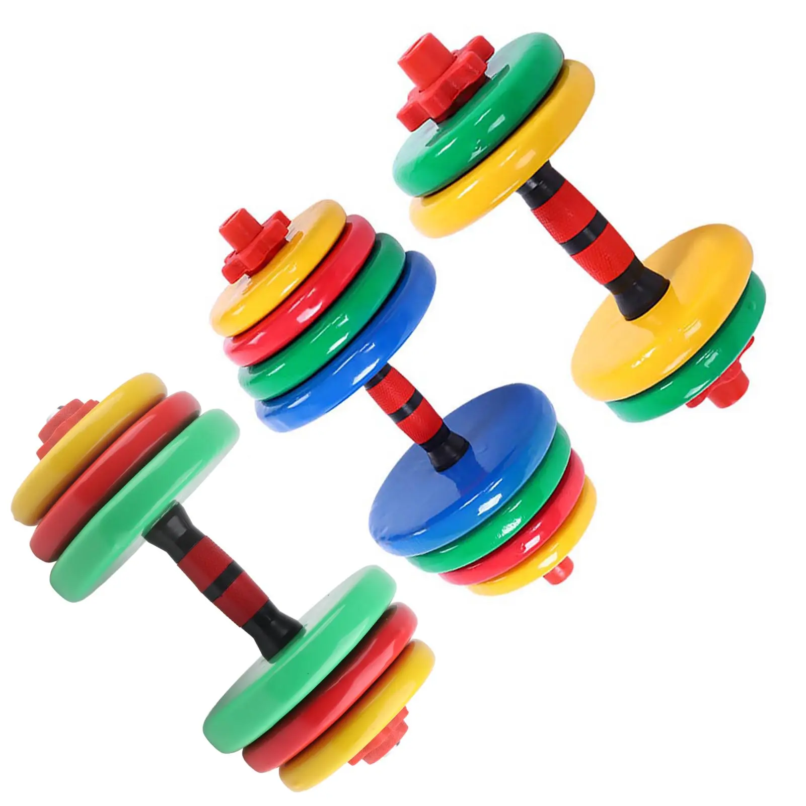 Colorful Dumbbell Colorful Removable Non Slip Grip Fitness Gym Home Weight Lifting Hand Dumbbell Fitness Dumbbell Hand Dumbbell