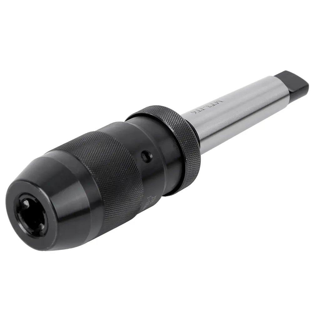 Lathe Drill Chuck Automatic Locking Drill Chuck MT3 JT6 1-16MM Self Tighten Drill Chuck Automatic Locking Keyless Drill Chuck