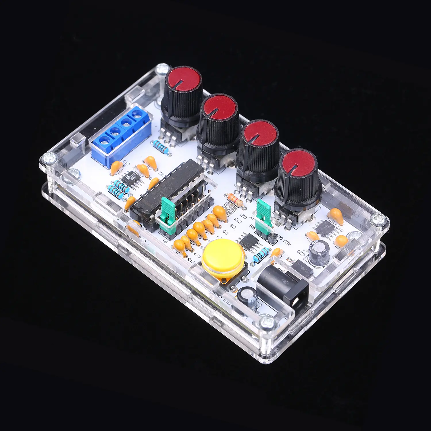 MAX038 Signal Generator DIY Kit 1Hz～20MHz Function Generator High-speed op-amp Generator Sine/Triangle/Rectangular/Sawtooth
