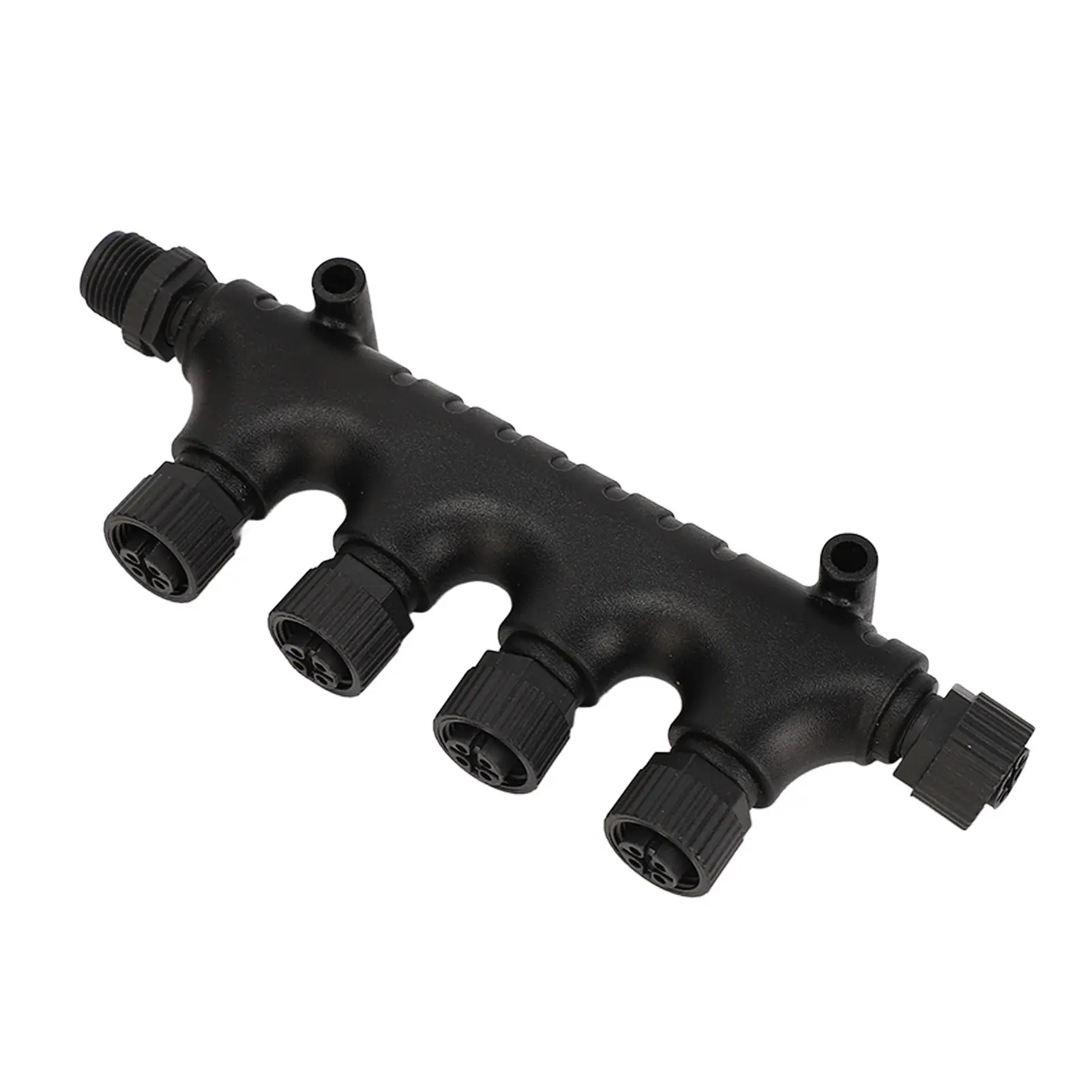 For NMEA 2000 N2K 4 Ports Tee Connector  5 Pin IP67 Waterproof for Lowrance Networks For NMEA 2000 Multiport T Connector