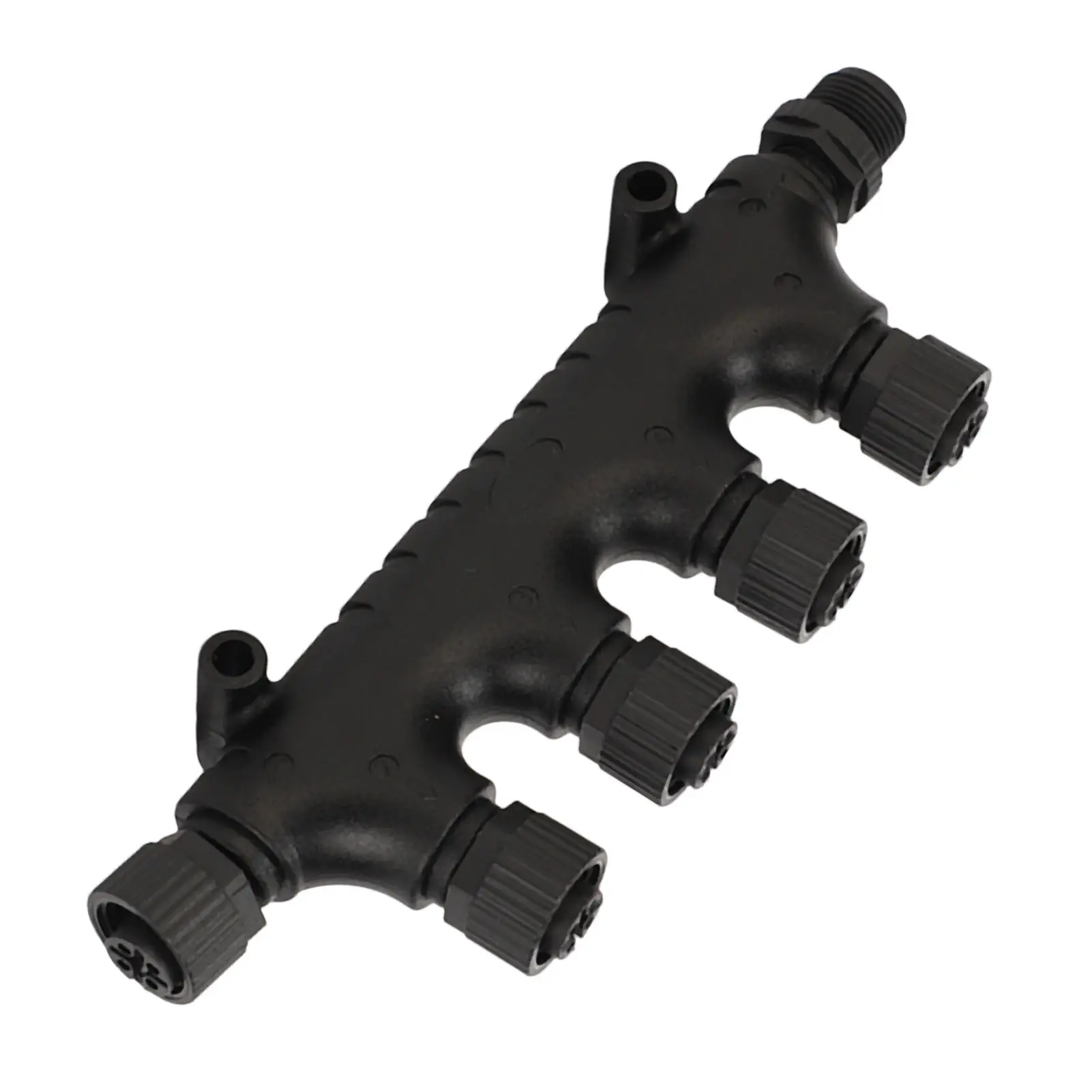 For NMEA 2000 N2K 4 Ports Tee Connector  5 Pin IP67 Waterproof for Lowrance Networks For NMEA 2000 Multiport T Connector