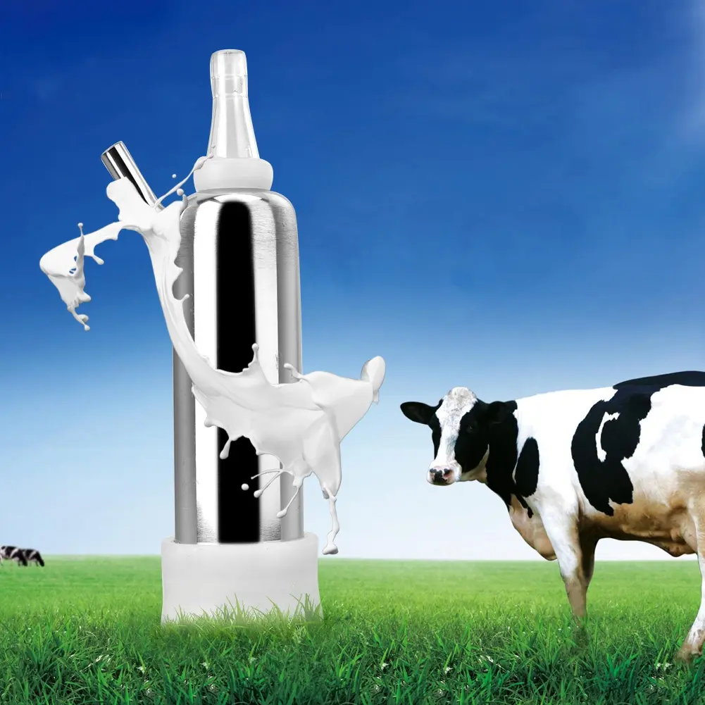 Milk Pulse Controller Electric Milking Machine Upgraded Stainless Steel Cow Milk Pulse Controller for Electric Milking Machine