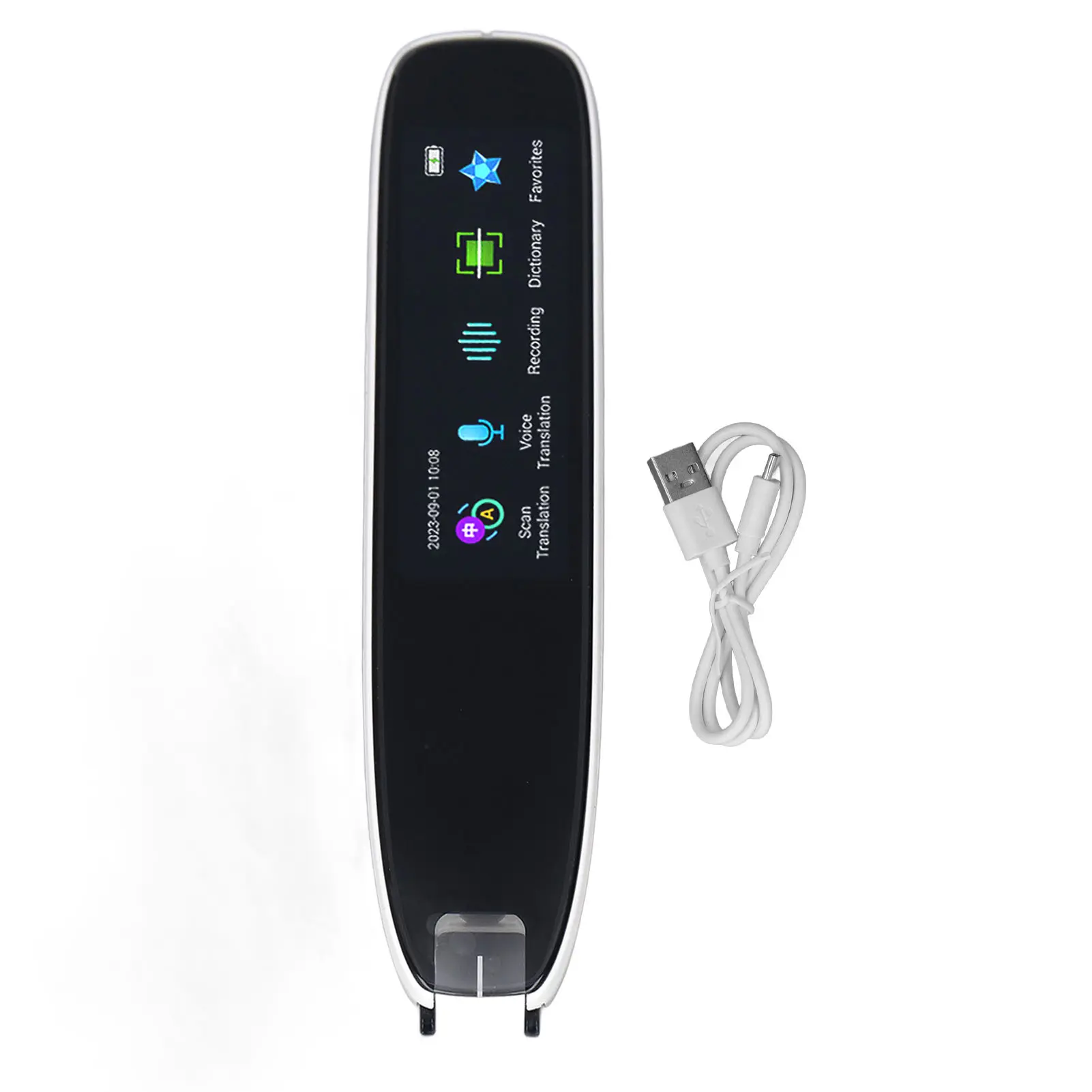 Digital Reader Pen Smart Voice Translator Pen White International Edition WiFi Translation Scanning Pen Translation Scanning Pen