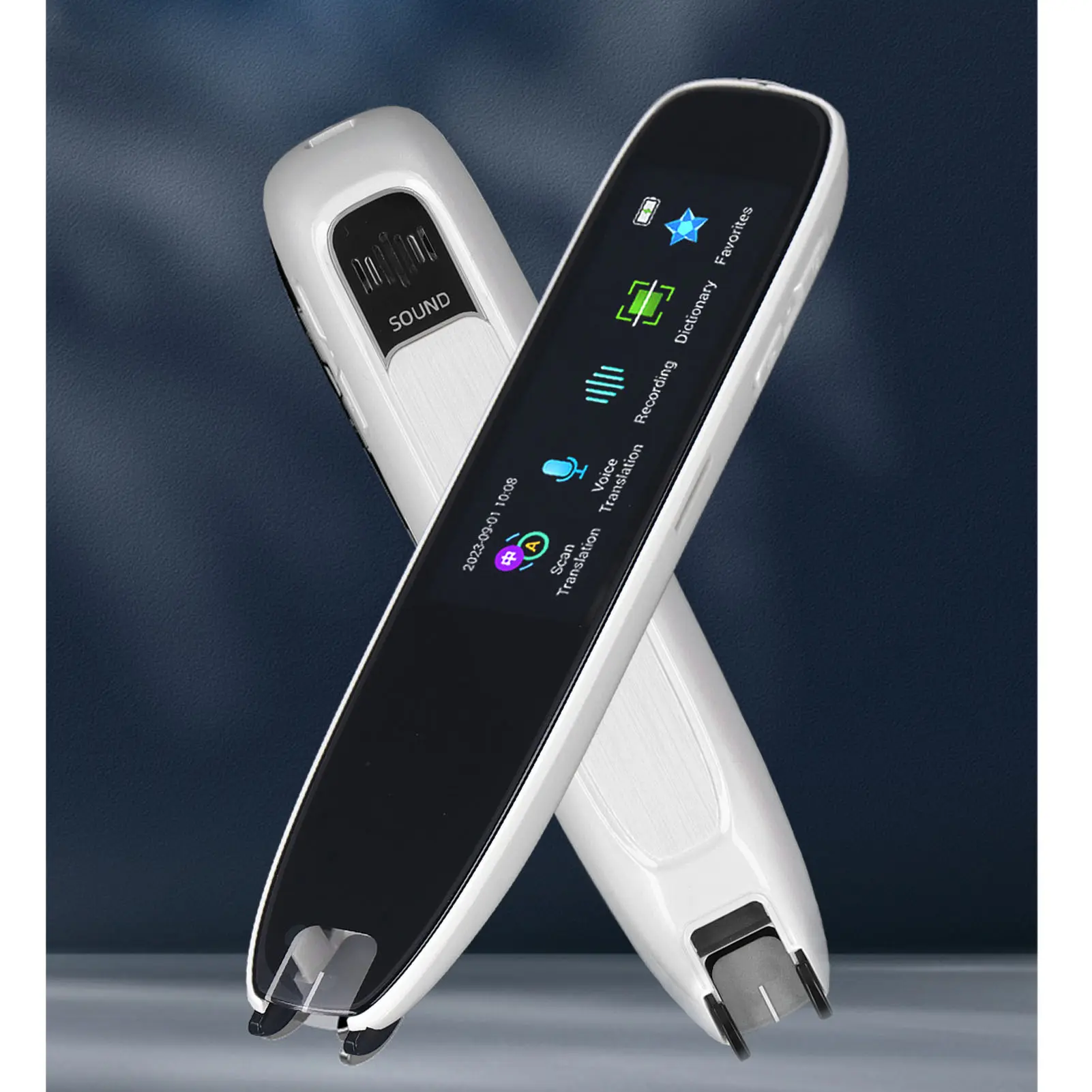 Digital Reader Pen Smart Voice Translator Pen White International Edition WiFi Translation Scanning Pen Translation Scanning Pen