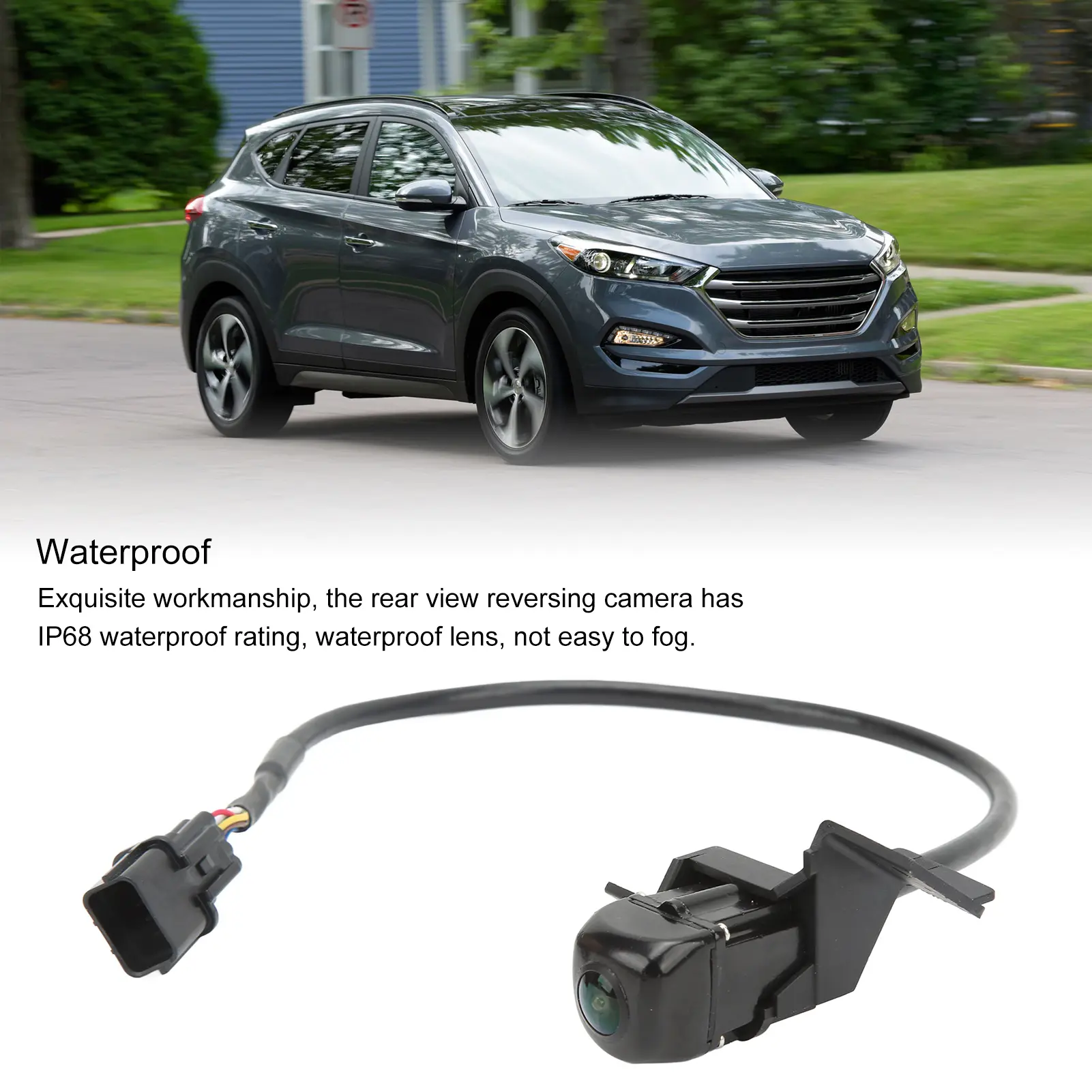 95760D3000 95760D3101 Parking Assist Camera Rear View Camera 95760D3100 Parking Assist Camera Replacement for Tucson 2016‑2017
