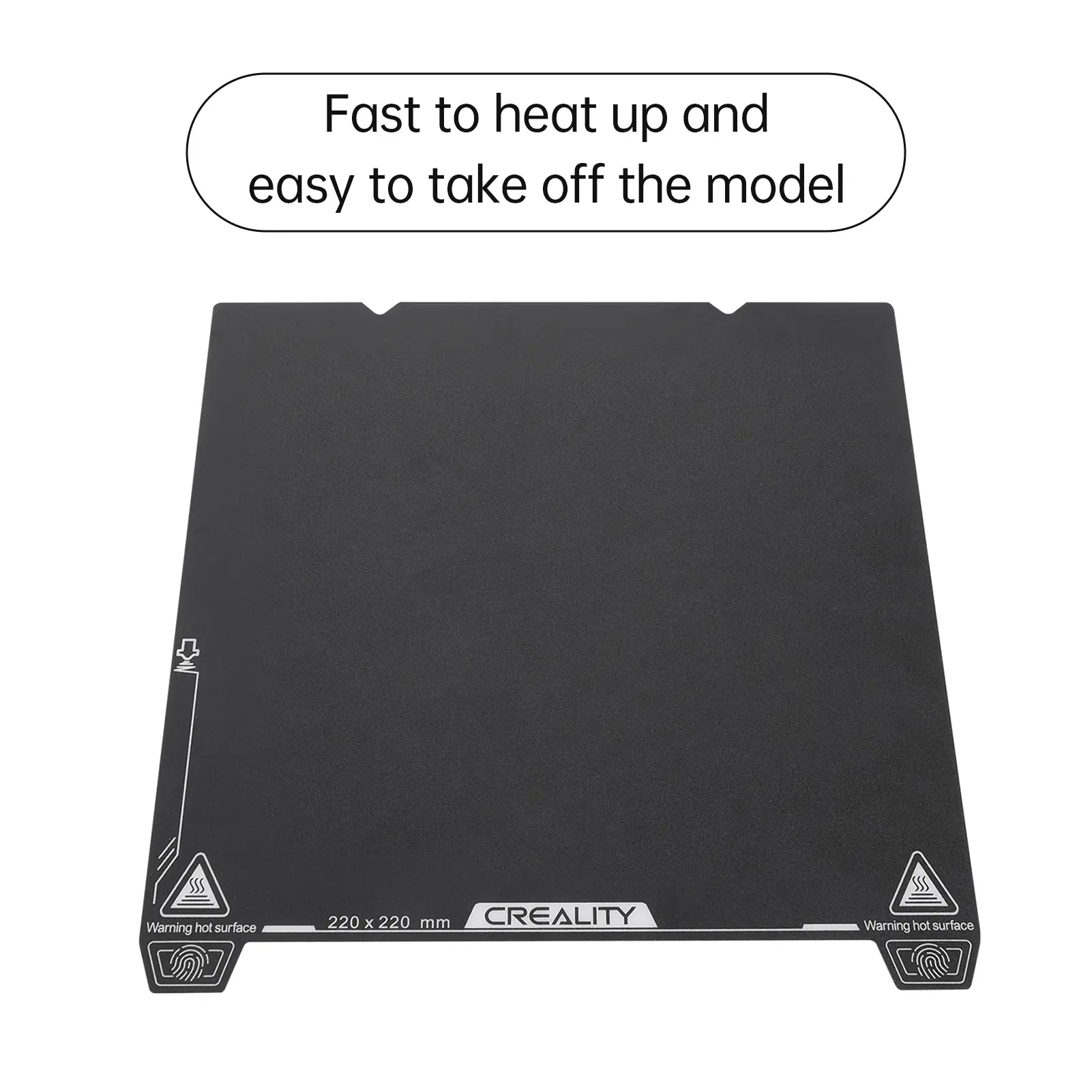 Creality Spring Steel Platform Plate Kit 235×235×2.2mm for Ender-3V3 SE 3D Printer Replacement Accessories