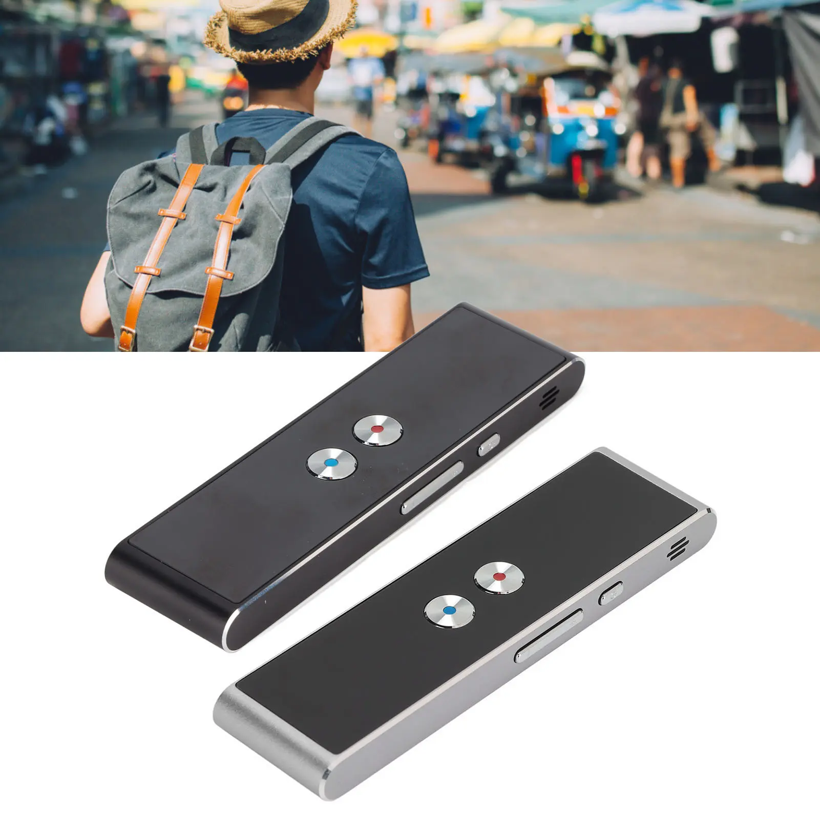 Translator Device Call Translation Support 40 Languages Bluetooth Support Sync Text Smart Translator for Shopping for Learning