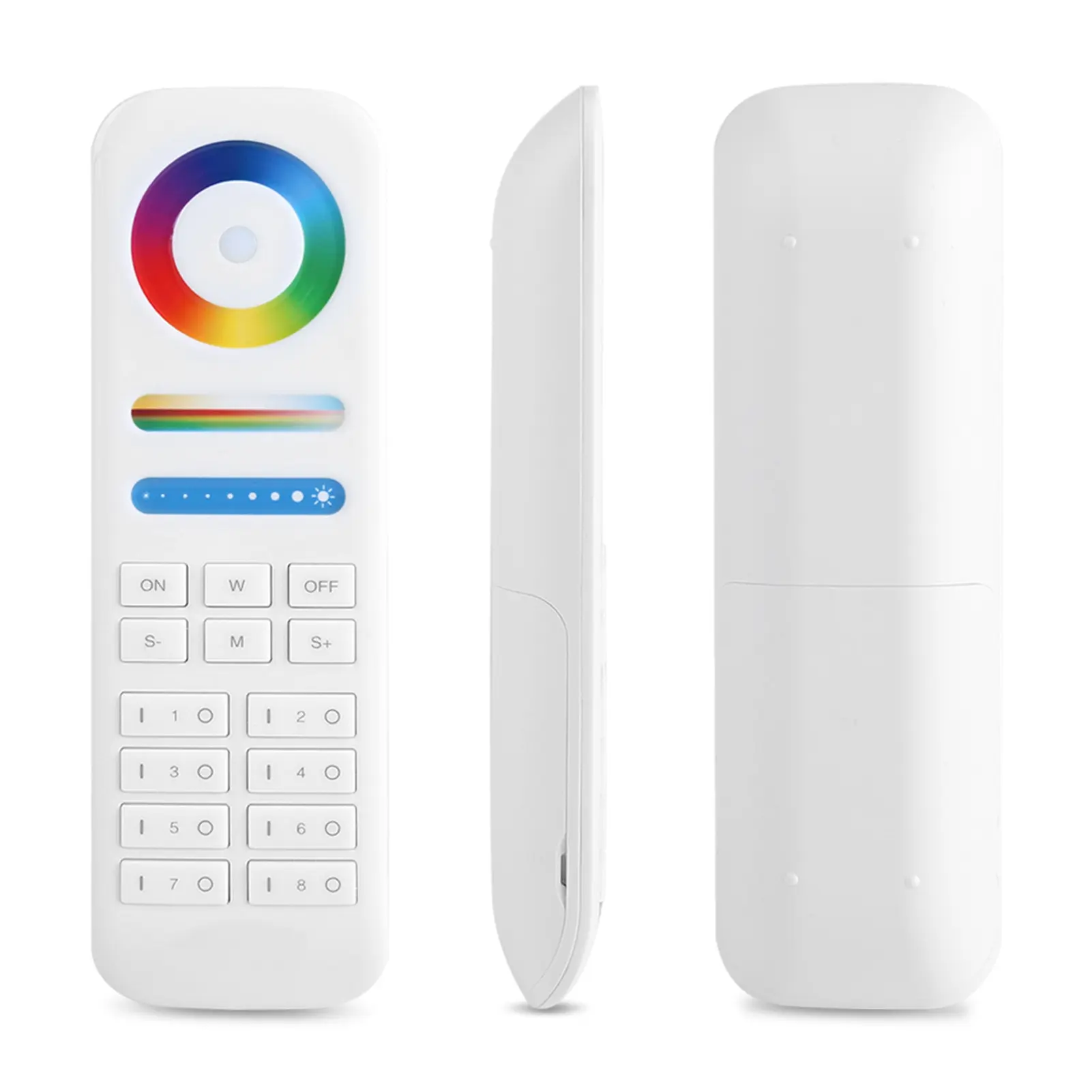 LED Remote Controller Milight 2.4G Wireless 8-Zone Remote Controller for RGB+CCT LED Bulbs Strip Lights RGB Remote Controller