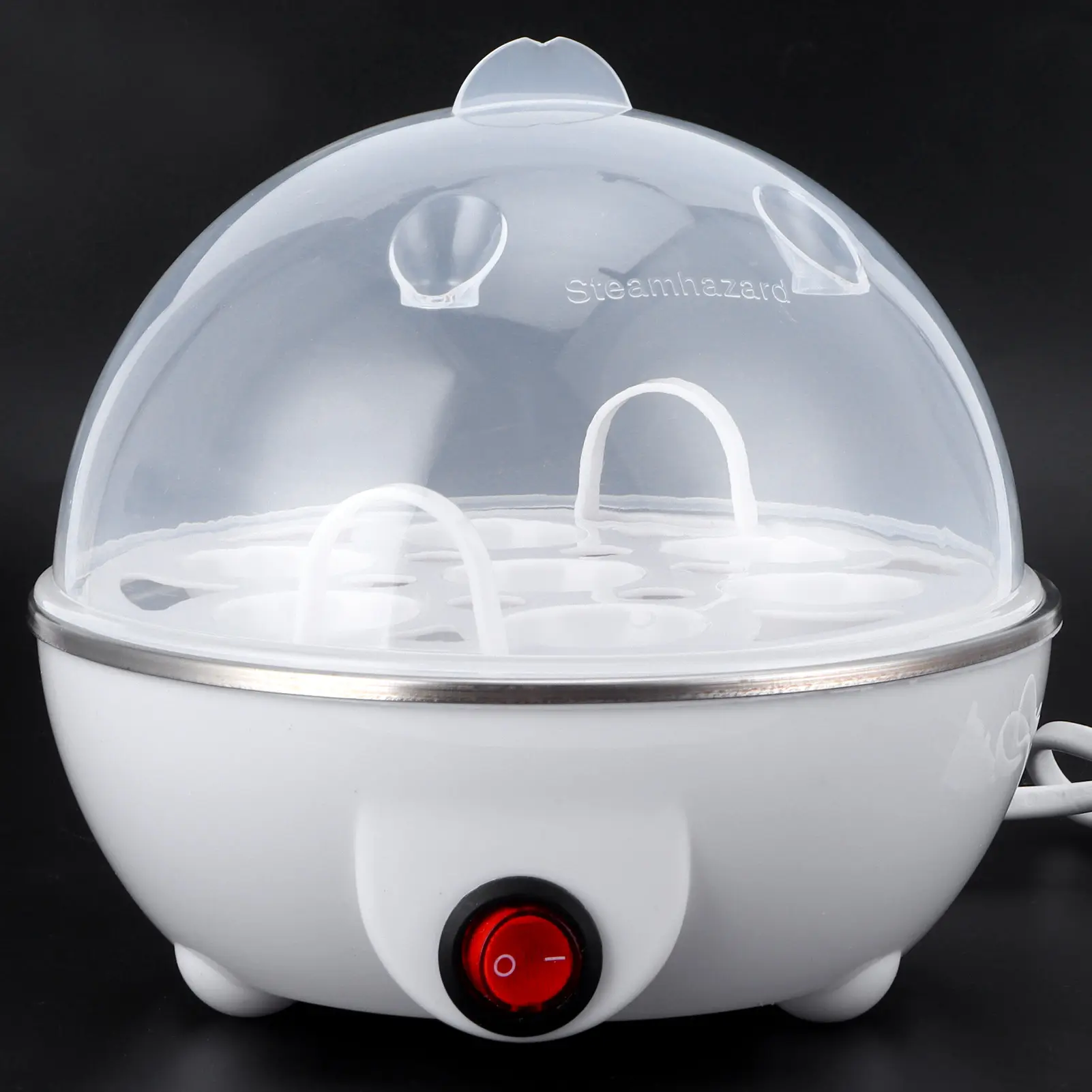 Electric Eggs Boiler Multifunctional Mini Eggs Cooker  Poacher for Kitchen Use Household Applicance