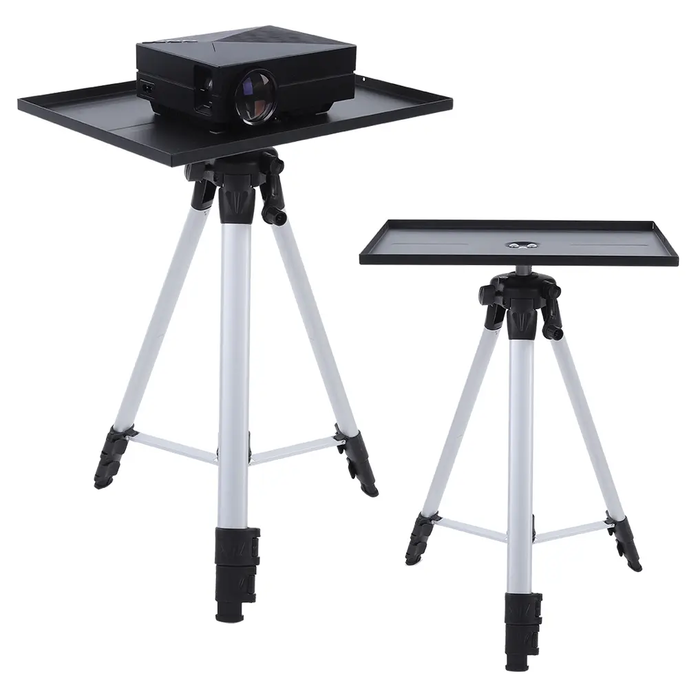 Aluminum Tripod Tripod Mount Tripod Stand Aluminum Alloy Steel Projector Tripod Bracket 6KG 4-level Height Adjustable Tripod
