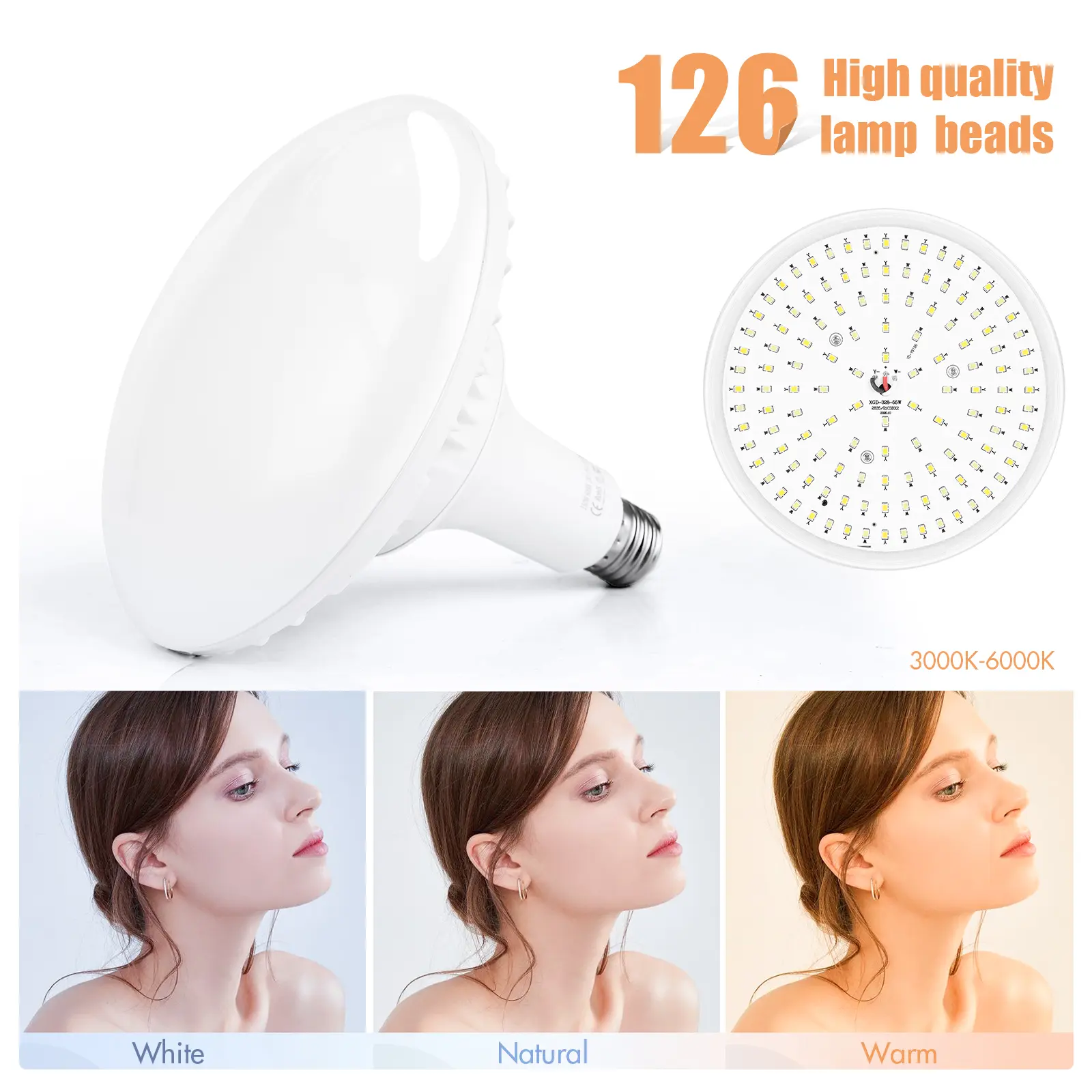 Andoer Professional Studio Photography Softbox LED Light Kit with 20*28 Inch Softbox * 2 + 3000K-6000K Bi-color Temperature 150W