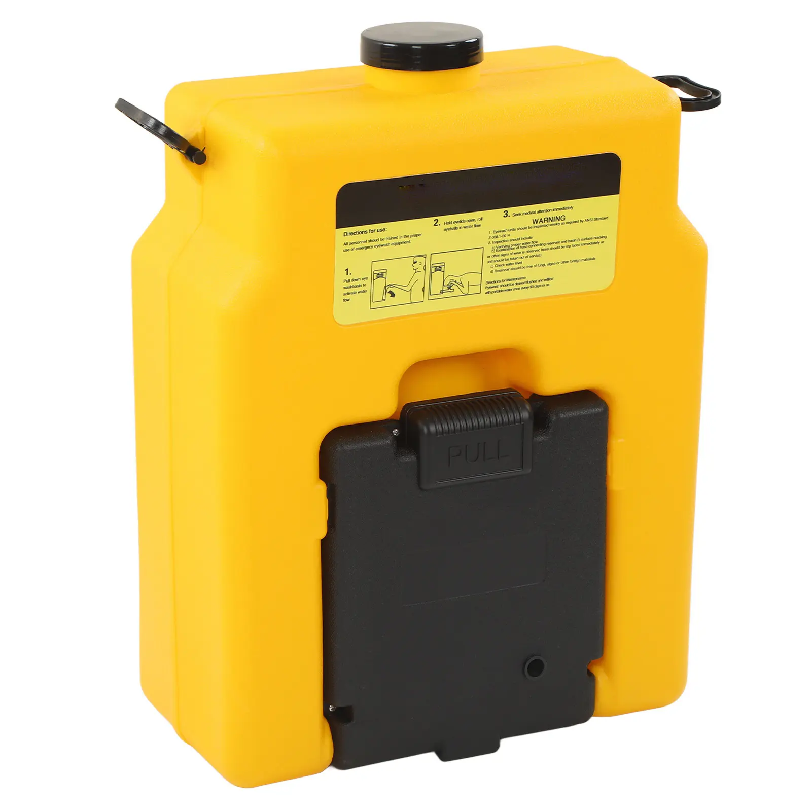 Eye Wash Station 53L 14 Gallon Refillable Wall Mounted Safety Emergency Eye Washing Station