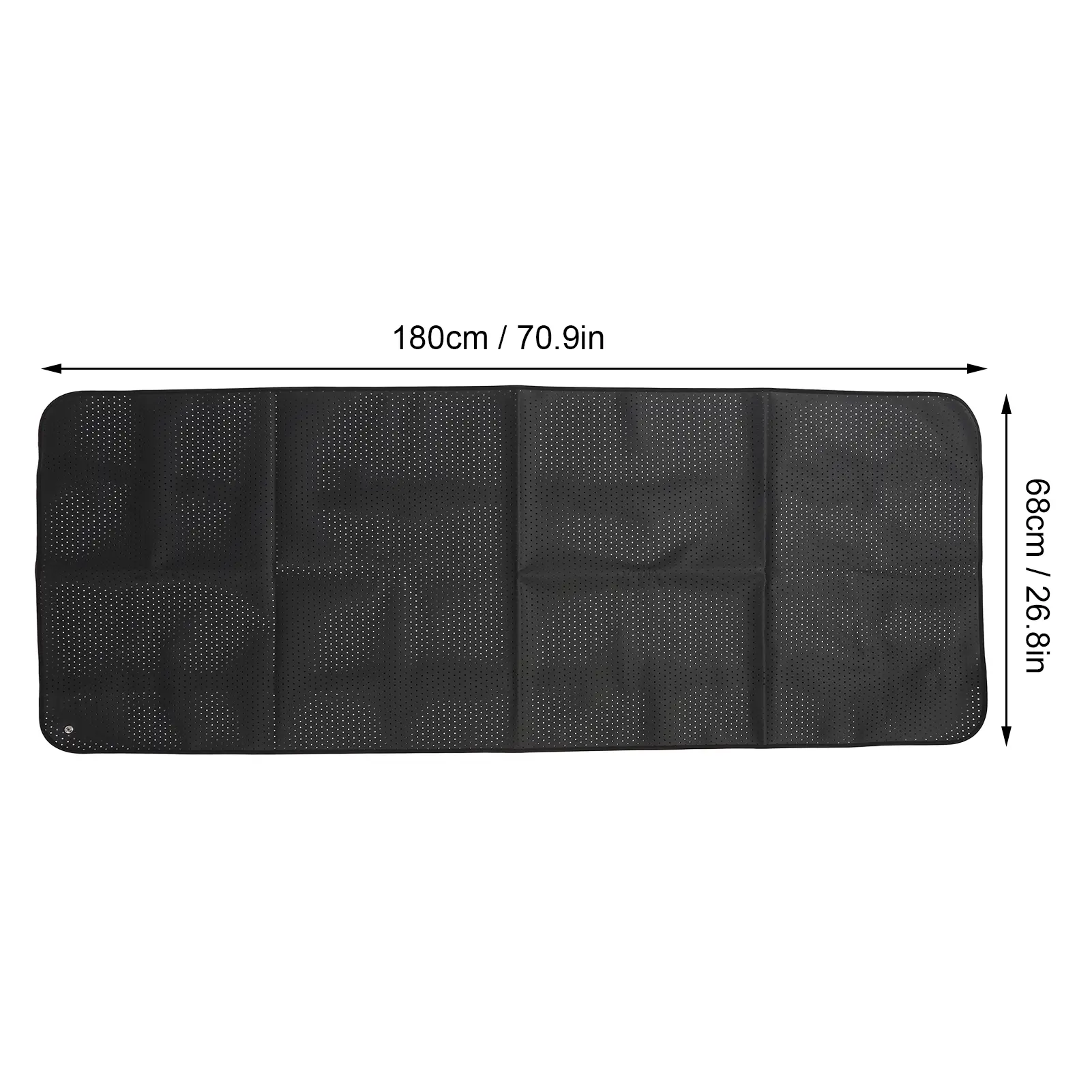 Grounding Sheet Grounding Mat Breathable Hole Black Stable Mood Improves Digestion Anxiety Relief Reduce Soreness for Sleeping