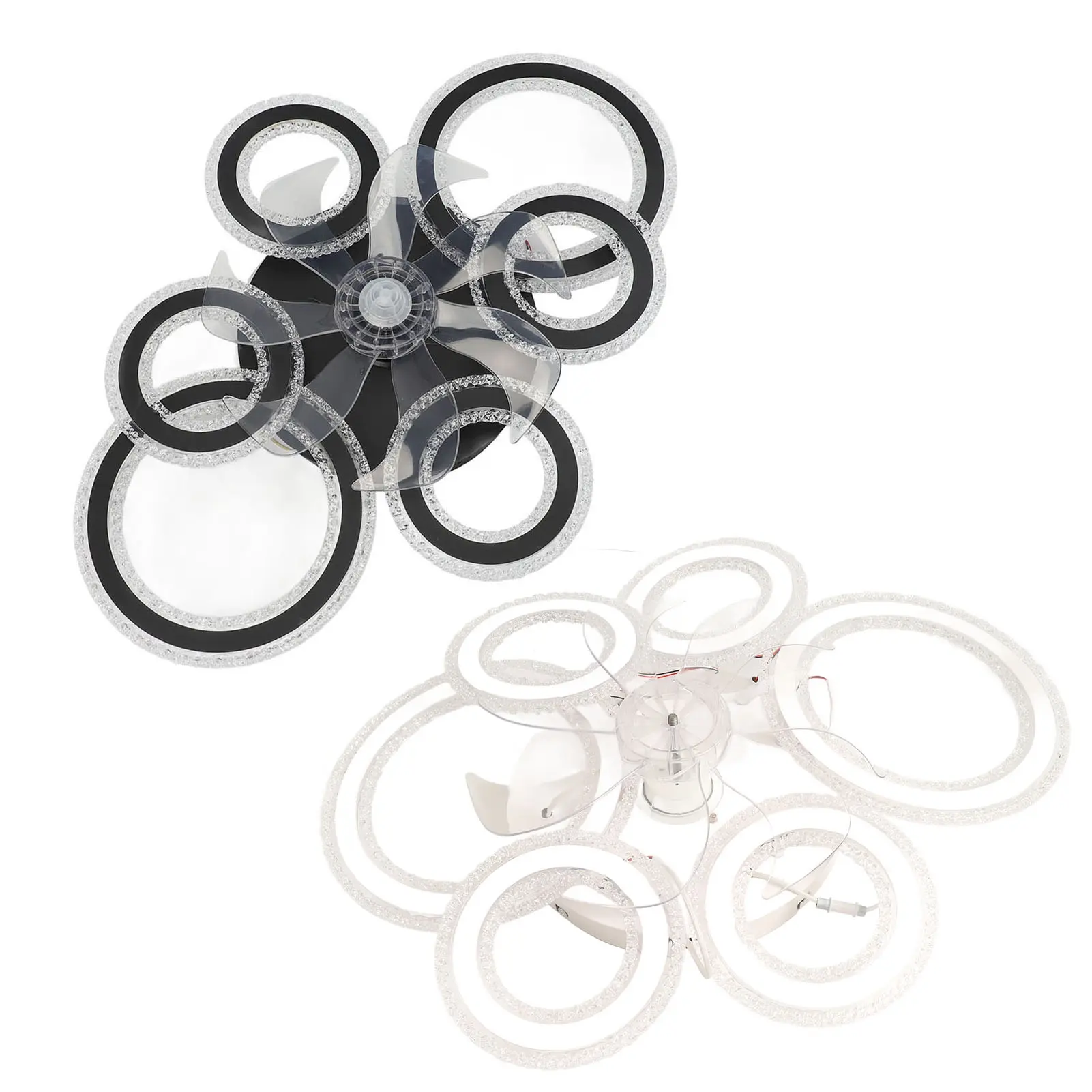 Ceiling Fan Light Modern Nordic Unique Simple Flush Mount Ceiling Fan Light Easy To Install for Living Room