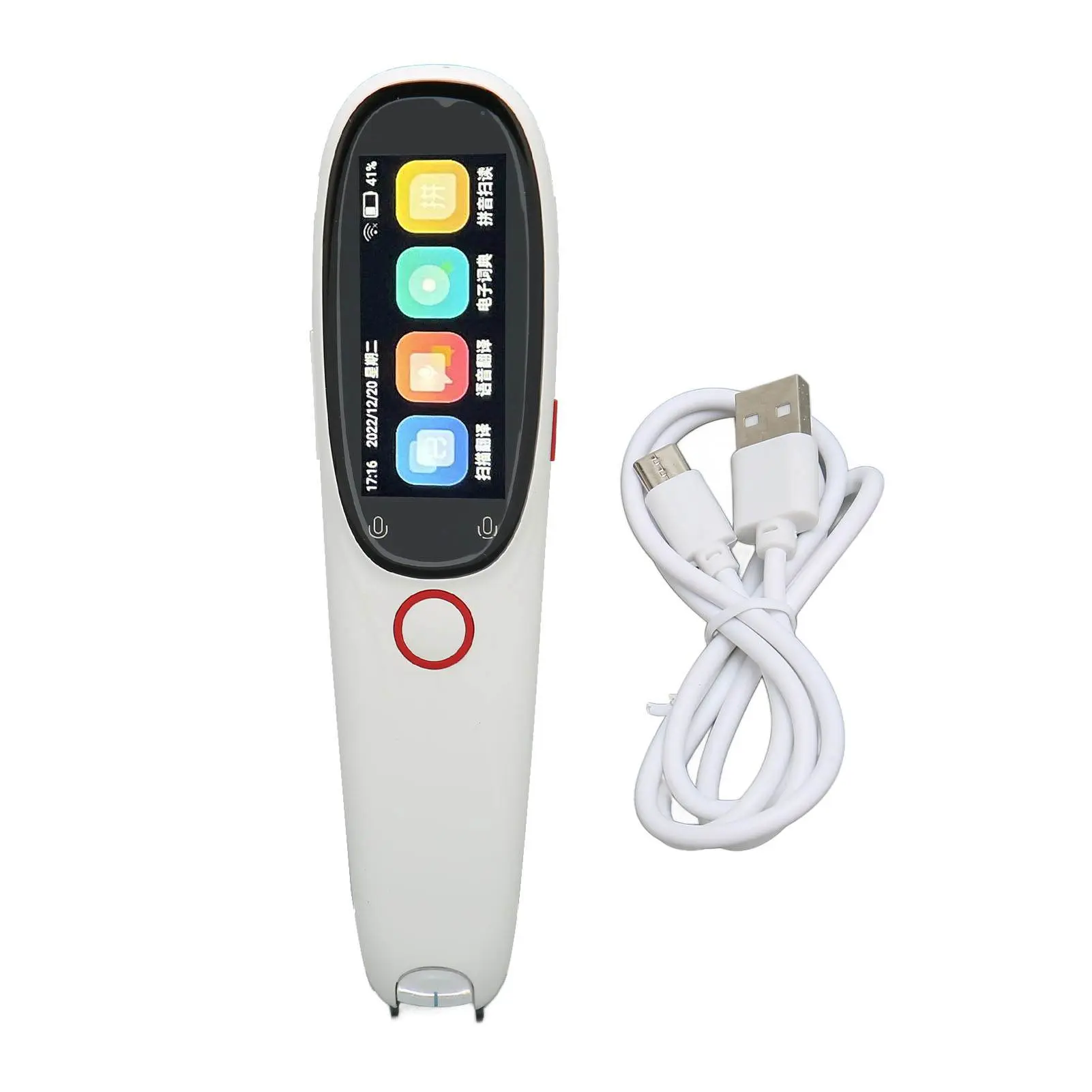 Voice Translator Intelligent Translation Pen 3.0in  134 Languages Wifi Portable Voice Translation Device for Travel