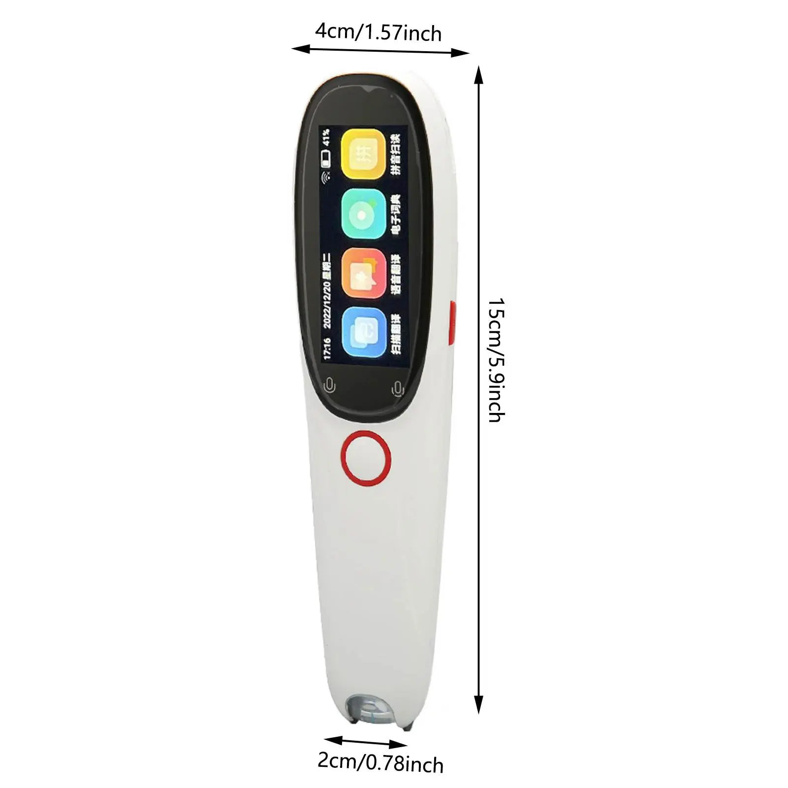 Voice Translator Intelligent Translation Pen 3.0in  134 Languages Wifi Portable Voice Translation Device for Travel