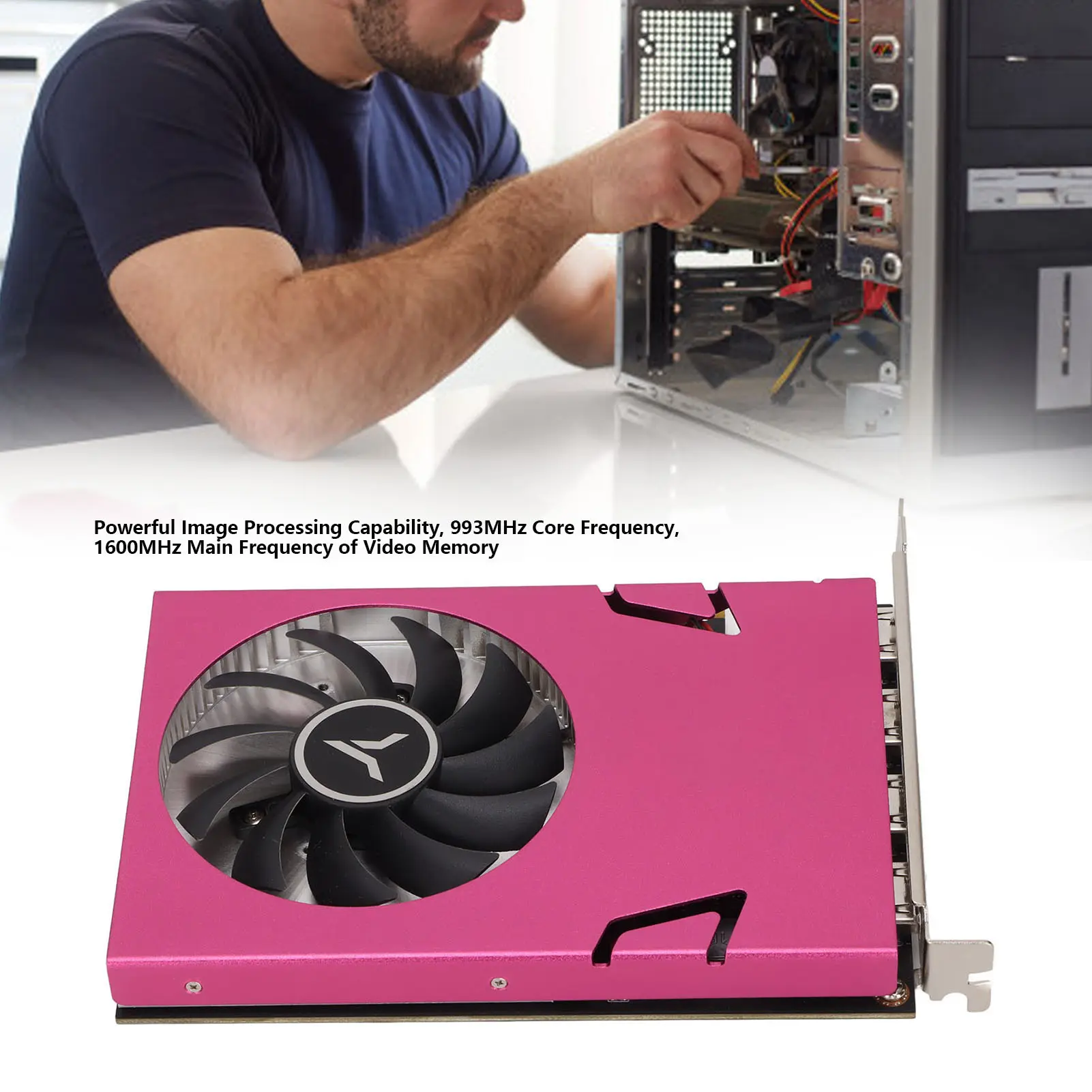 Computer Graphics Cards 10bit Color Depth 4K Clear Picture HDR Technology 993/1600MHz 4G/128bit/DDR3 Video Card