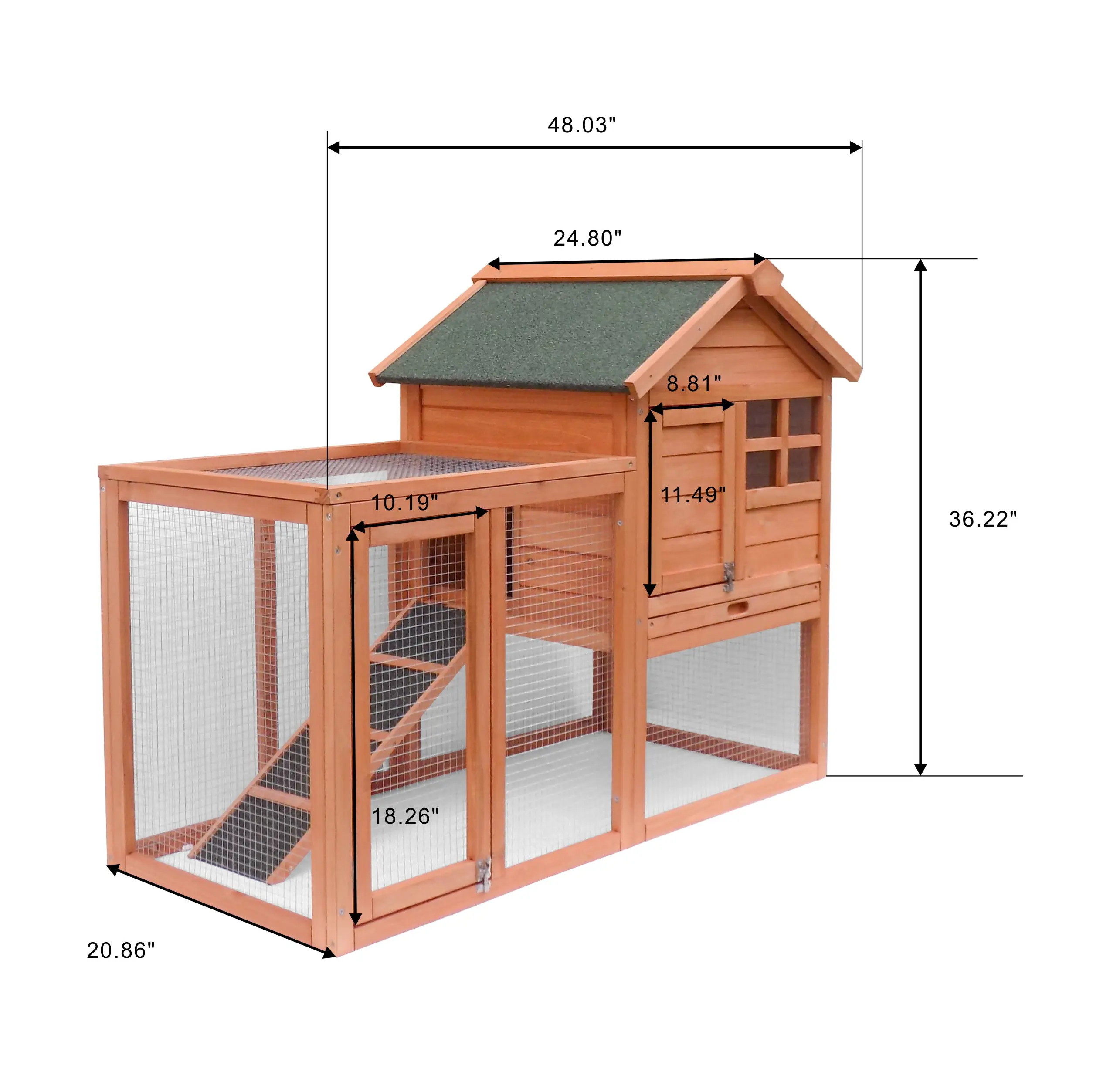 wooden pet house pet house