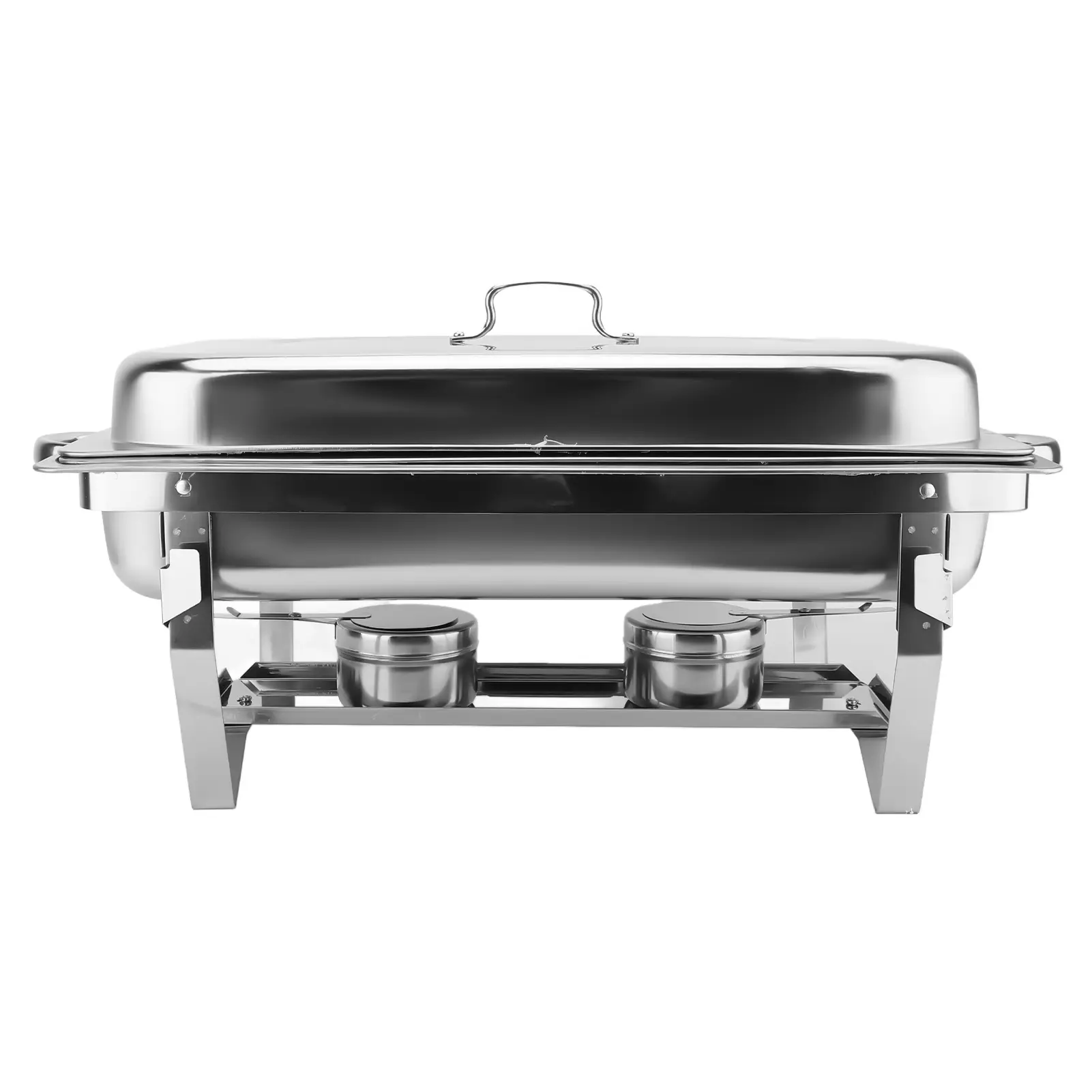 4PCS Stainless Steel Chafing Dish A Stainless Steel Chafing Dish