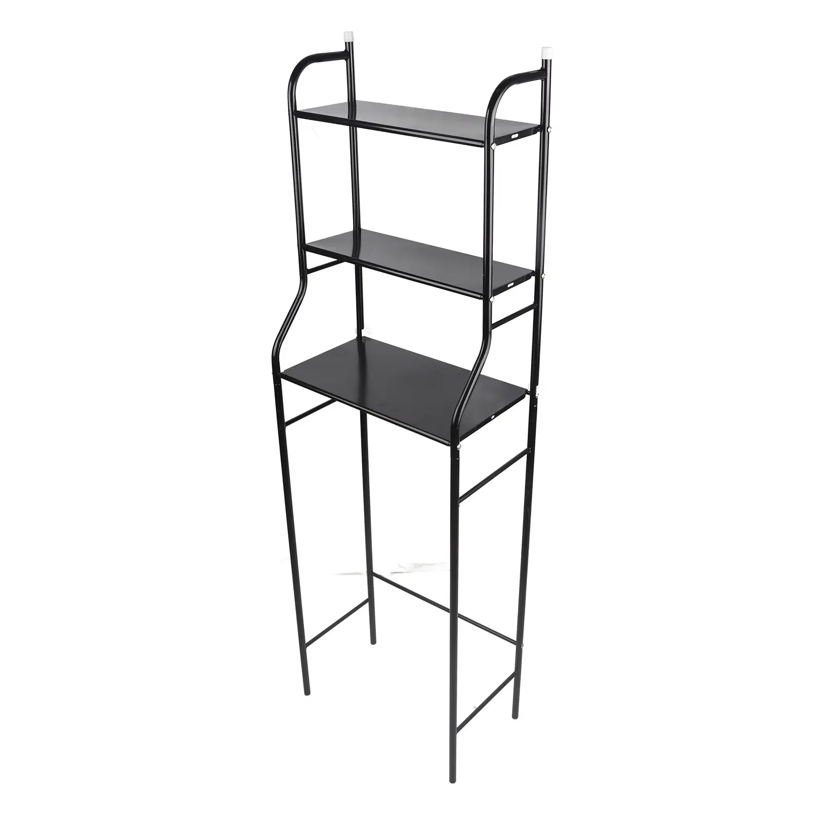 3‑Tier Iron Toilet Towel Storage Rack Holder Over Bathroom Shelf Organizer Bathroom Shelf Over Bathroom Rack Over Toilet Shelf