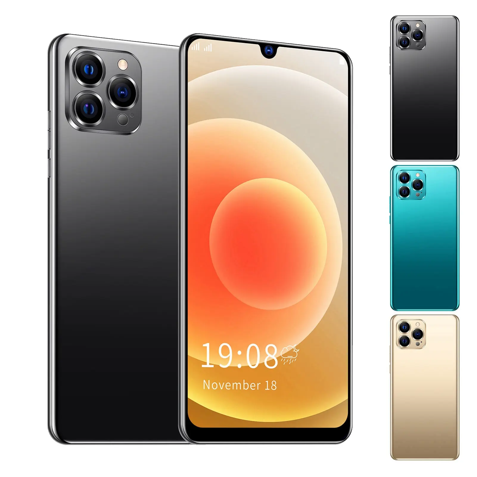 6.26in Screen Phone LANDVO IP12 PRO+ 6.26in Screen Face Recognition  Card  Standby Smart Phone 1+8GB Mobile Phone Phone