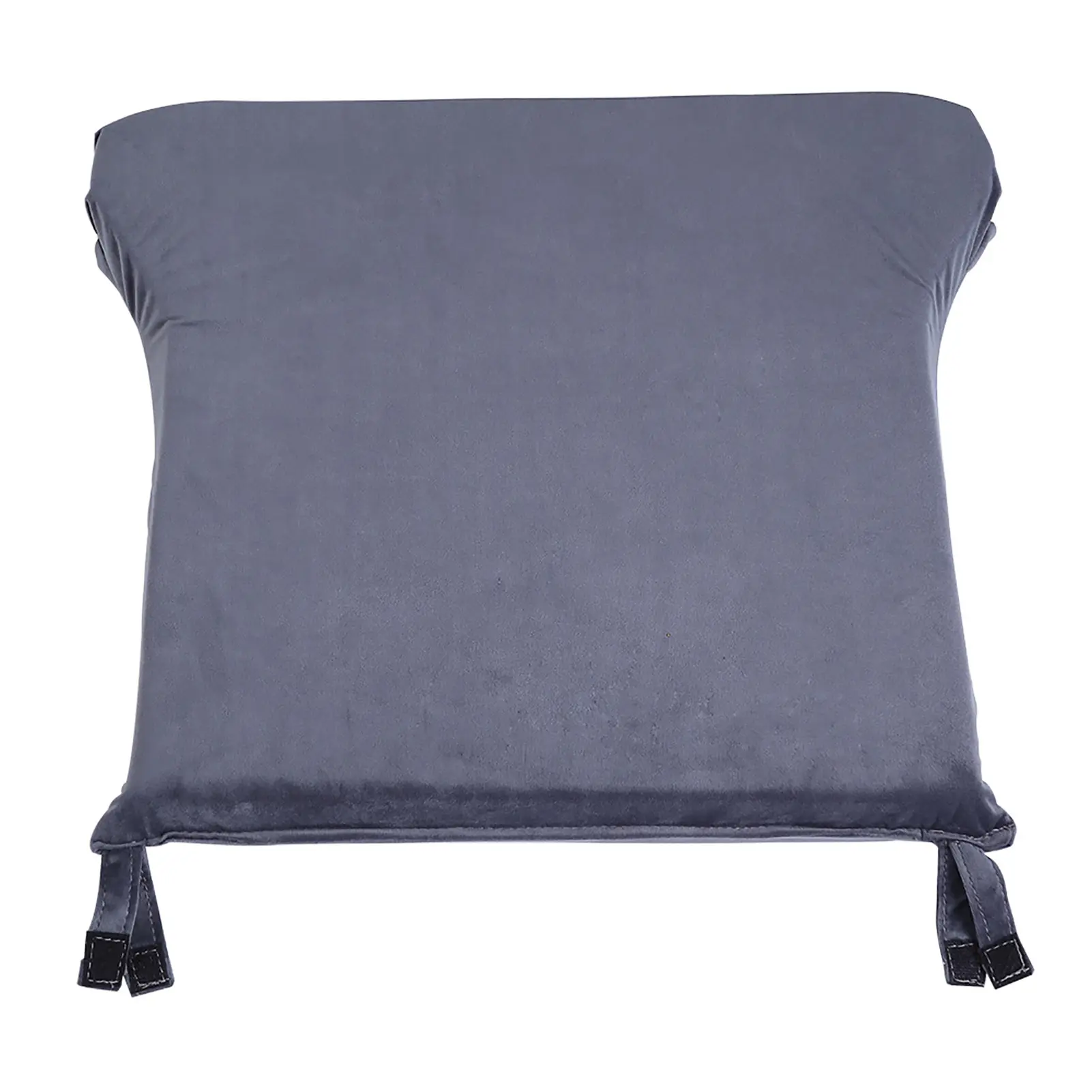 Soft Velvet Cotton Chair Cushion   Stool Pad Set Warm Cover for Home Office Gray Color  Chair Cushion Stool Cushion Chair Cushio