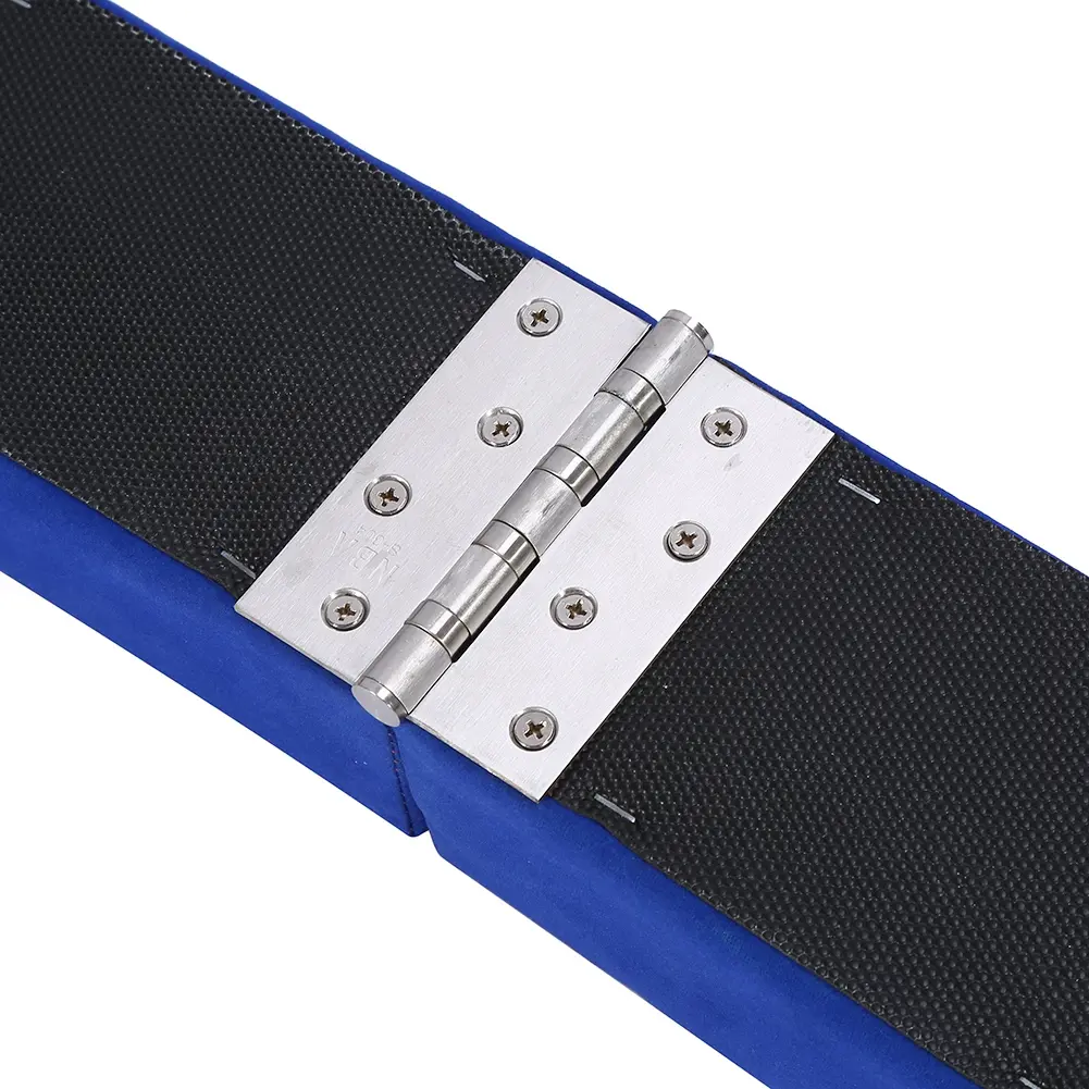 7FT Suede Folding Balance Beam Gymnastics Gym Training Equipment Hard Wearing DE Folding Training Balance Beam Folding Balance
