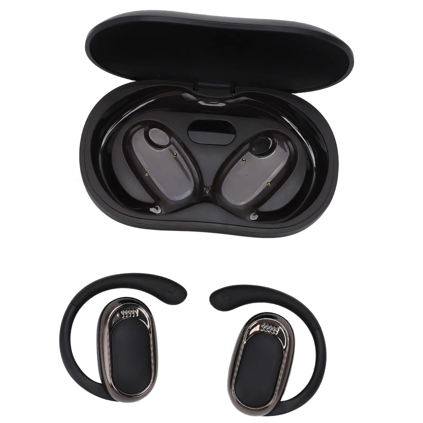 Language Translator Earbuds Bluetooth 5.4 Real Time 144 Languages Wireless Earbuds Clear Sound with Charging Case for Business