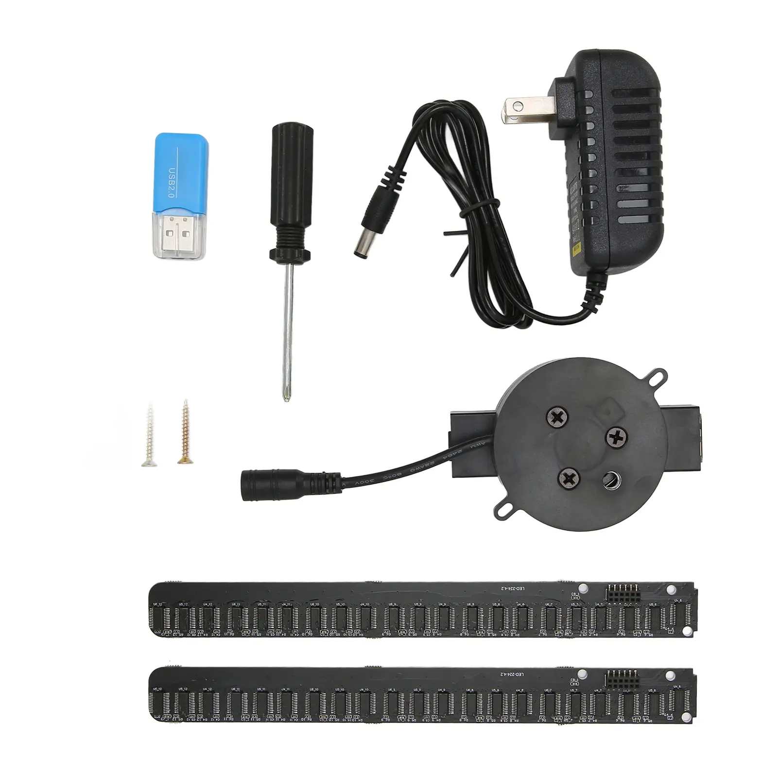 3D Hologram Projector 3D Hologram Fan 16.5in 2000x224 WiFi 3D Projector with 224 LED Light Beads for Business Store Advertising