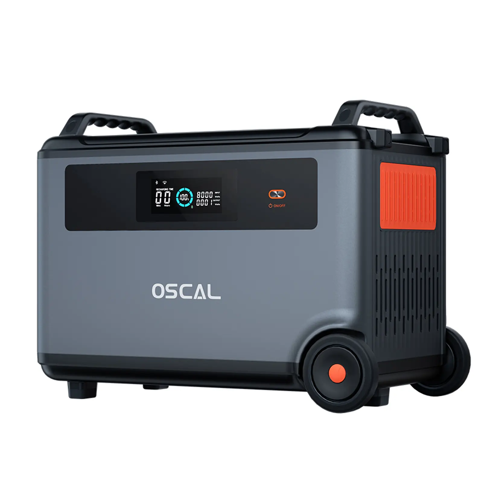 Oscal BP3600 3600Wh Extra Battery Pack 3600Wh to 57600Wh Battery Expandable Capacity Work with PowerMax 3600(can not be used alo