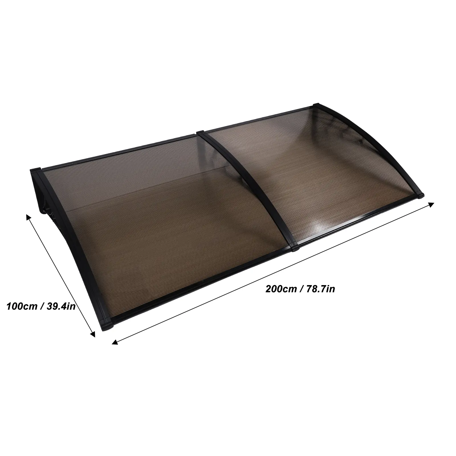 Window Awning Rainproof Sun Shade Door Canopy Windproof Door Awning Cover for Garden Outdoor Window Awning Window Canopy Cover