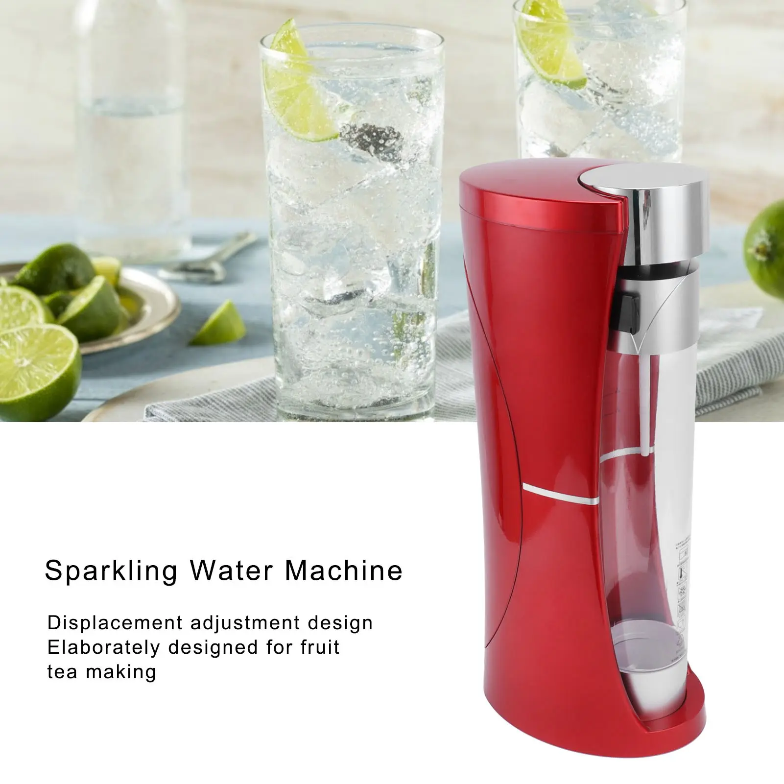 Beverage Making Machine Soda Maker Soda Machine Intelligent Commercial Fast Portable Sparkling Water Maker for Coffee Shop Home