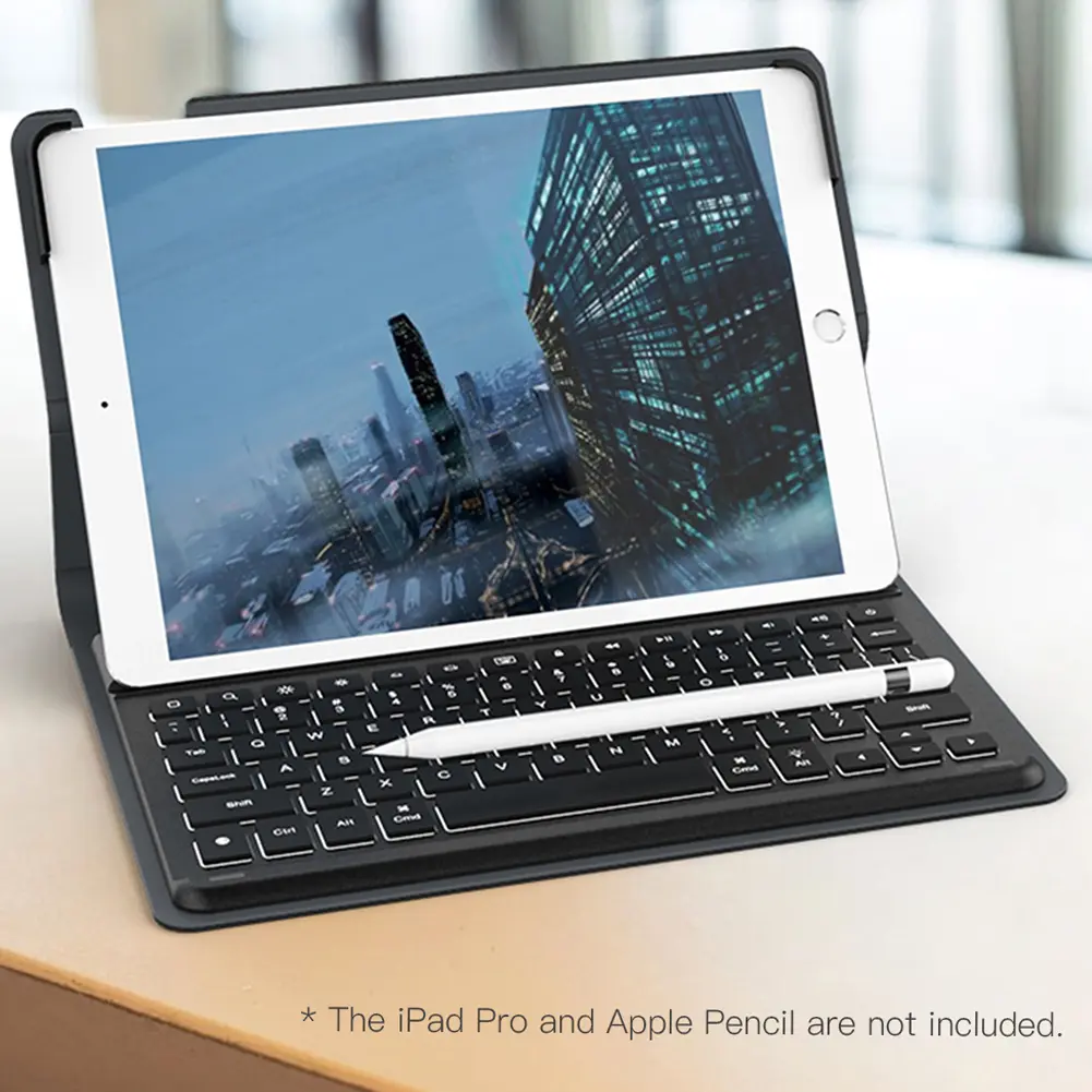 dodocool MFi Certified Smart Keyboard for 10.5-inch iPad Air 2019 with Smart Connector Slim Shell Protective Cover Folio Case St