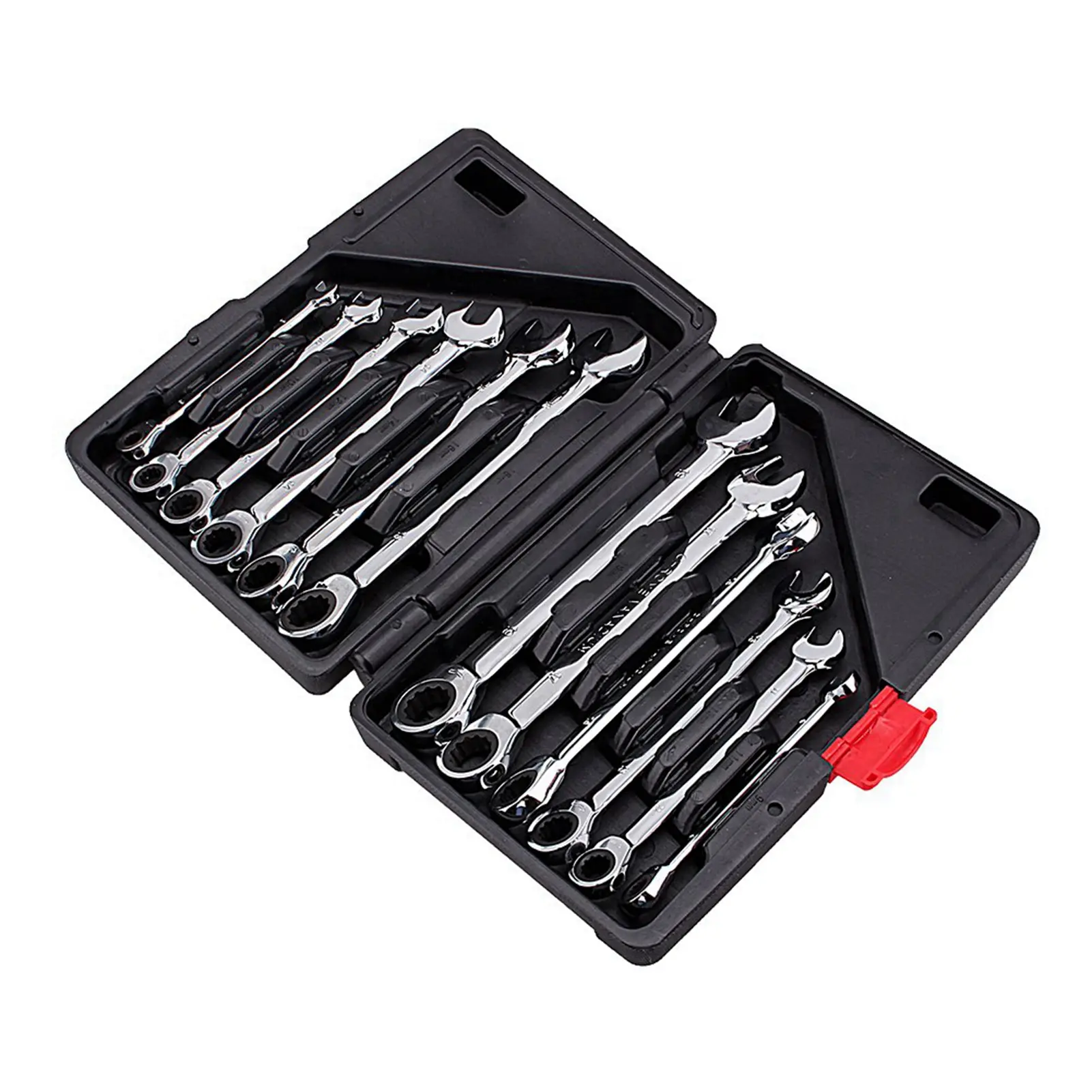 Fixed Spanners Ratchet Wrench Hand Tool Set Kit 8-19mm Flexible Combination Spanners Ratchet Wrench Tool Spanners Ratchet