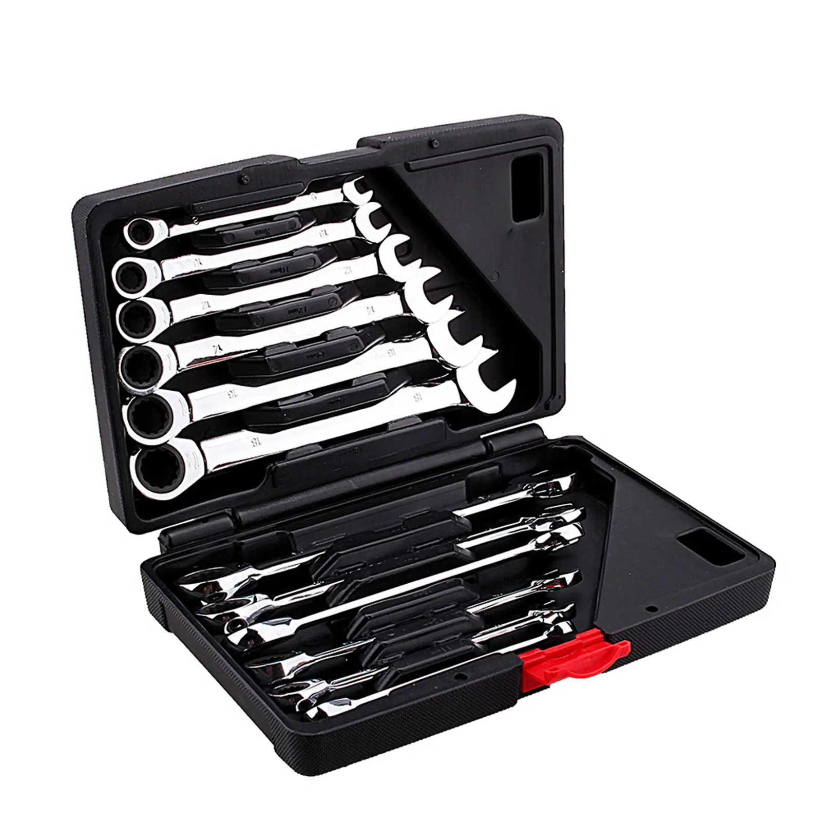Fixed Spanners Ratchet Wrench Hand Tool Set Kit 8-19mm Flexible Combination Spanners Ratchet Wrench Tool Spanners Ratchet