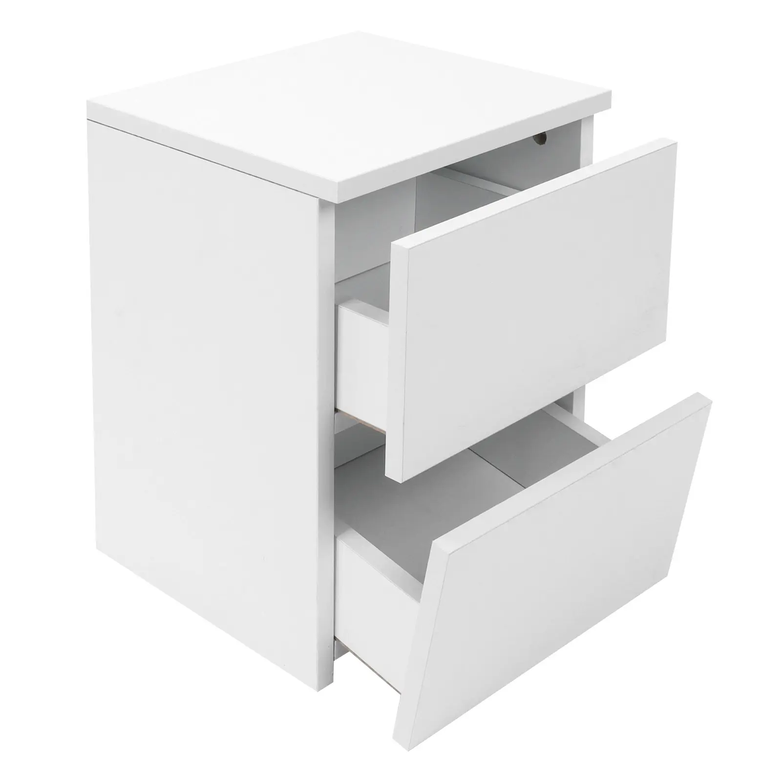 Bedside Table with 2 Drawers Modern Night Stand Table for Home Bedroom Living Room Side Table Nightstand Night Table Bedside