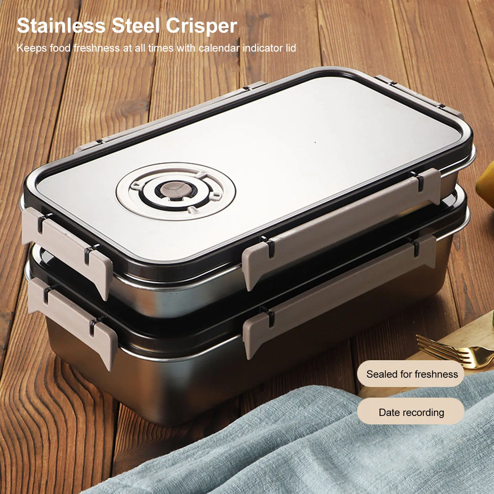 Refrigerator Food Storage Container Freezer  Airtight Fridge Food Storage Container Reusable Professional for Kitchen