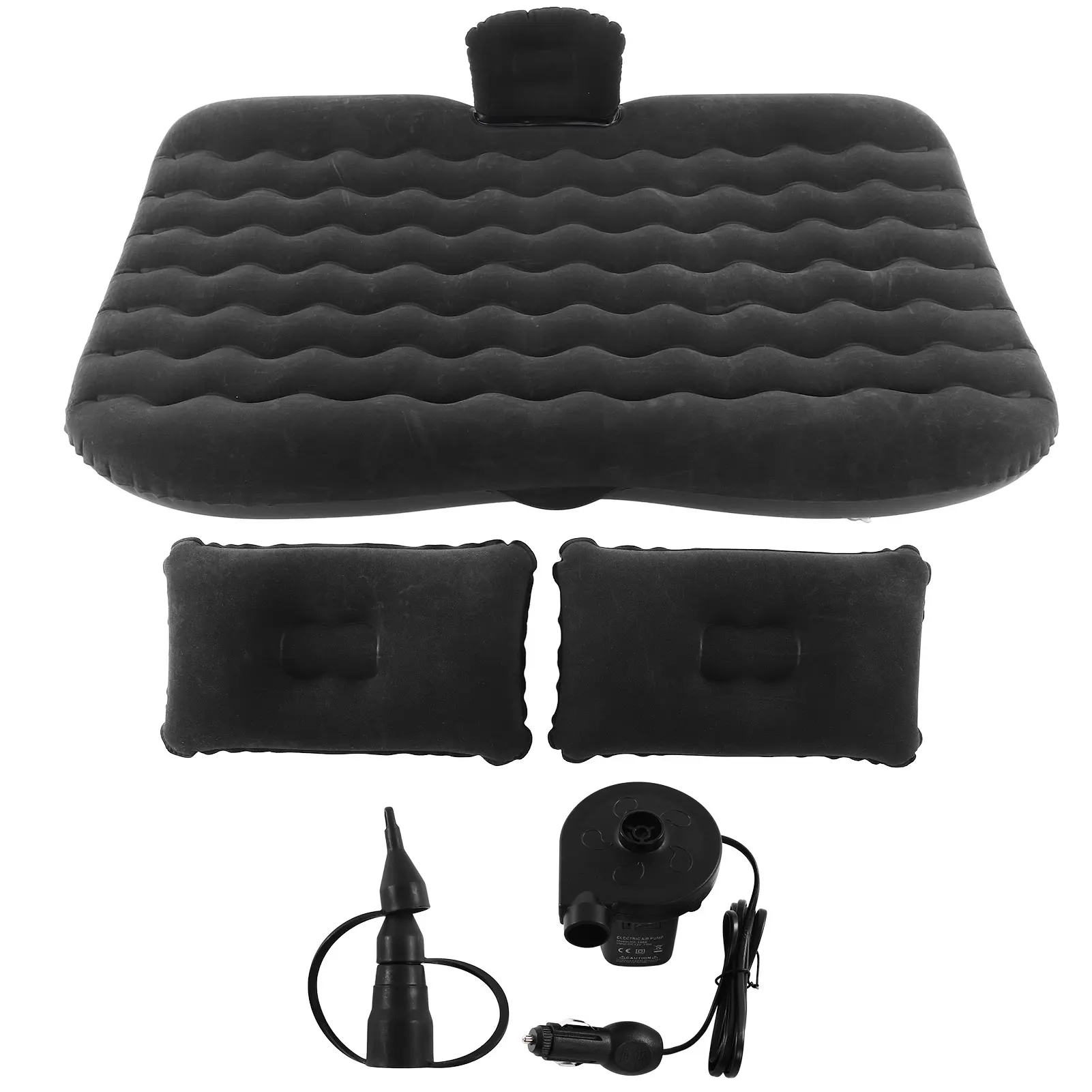 Car Air Bed Inflatable Car Mattress Inflatable Car Air Mattress Bed Hammock Type Suede Car Camping Bed Sleeping Pad for Travel