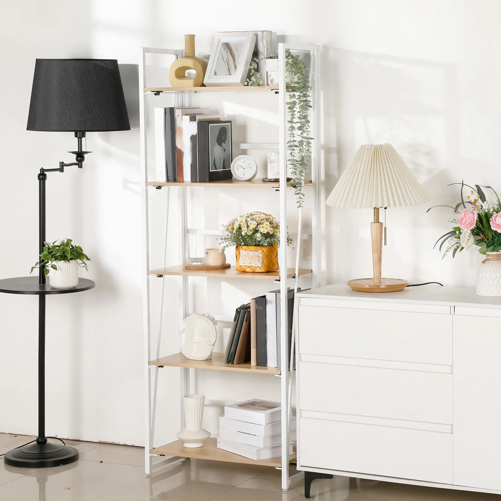 Folding Shelf Organizer Rack Household storage rack,Storage rack suitable for hotels, restaurants, etc