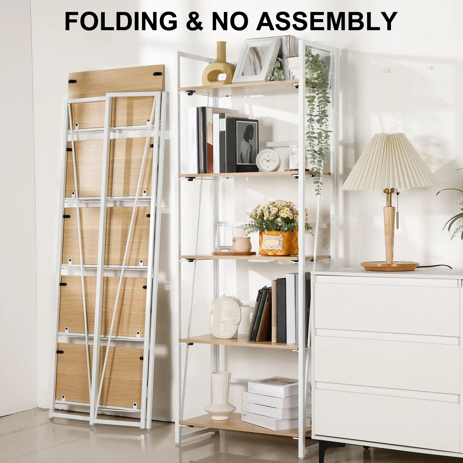 Folding Shelf Organizer Rack Household storage rack,Storage rack suitable for hotels, restaurants, etc