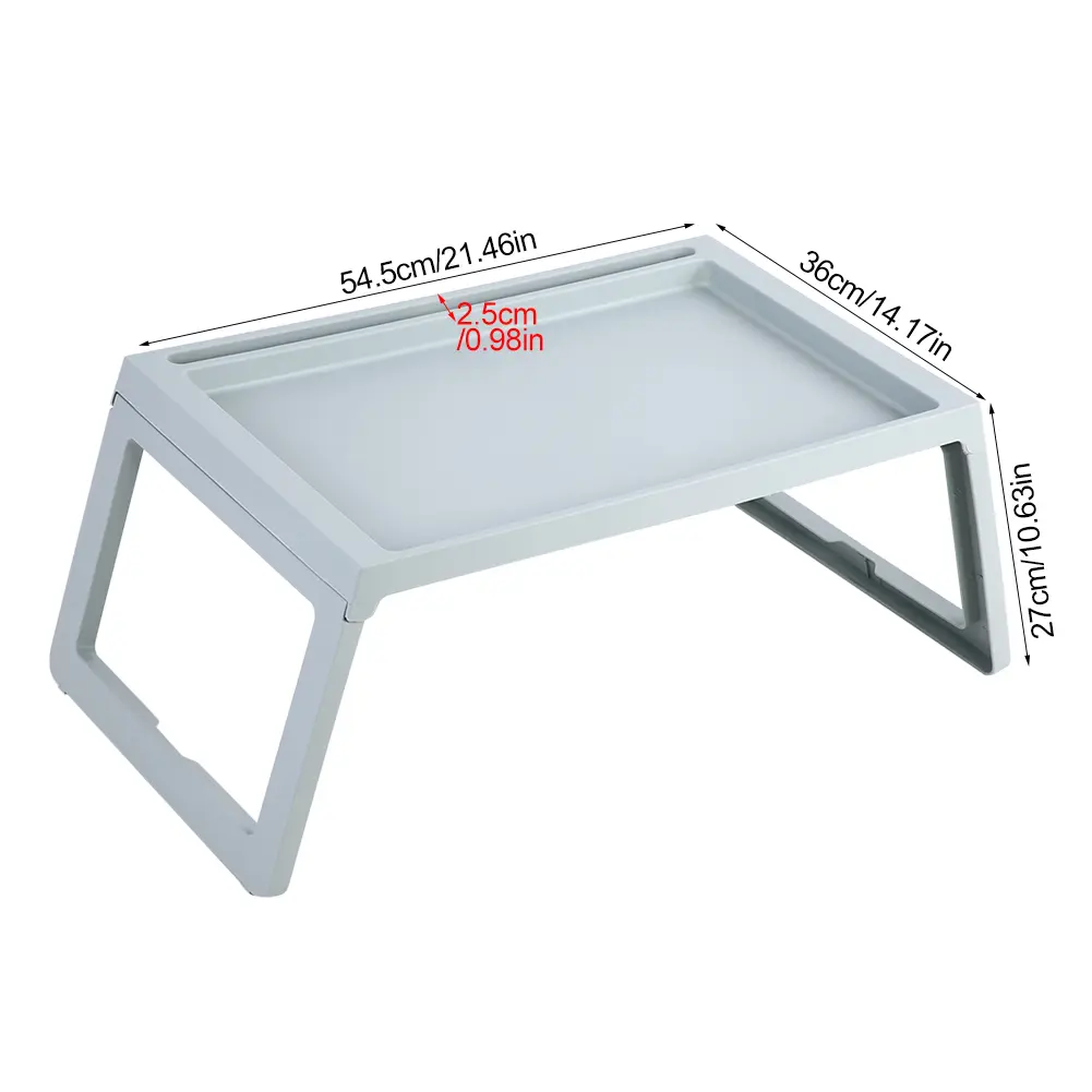 Foldable Bed Table Foldable Desk Serving Table Foldable Desk Breakfast Bed Table Computer Laptop Holder Portable Serving Tray